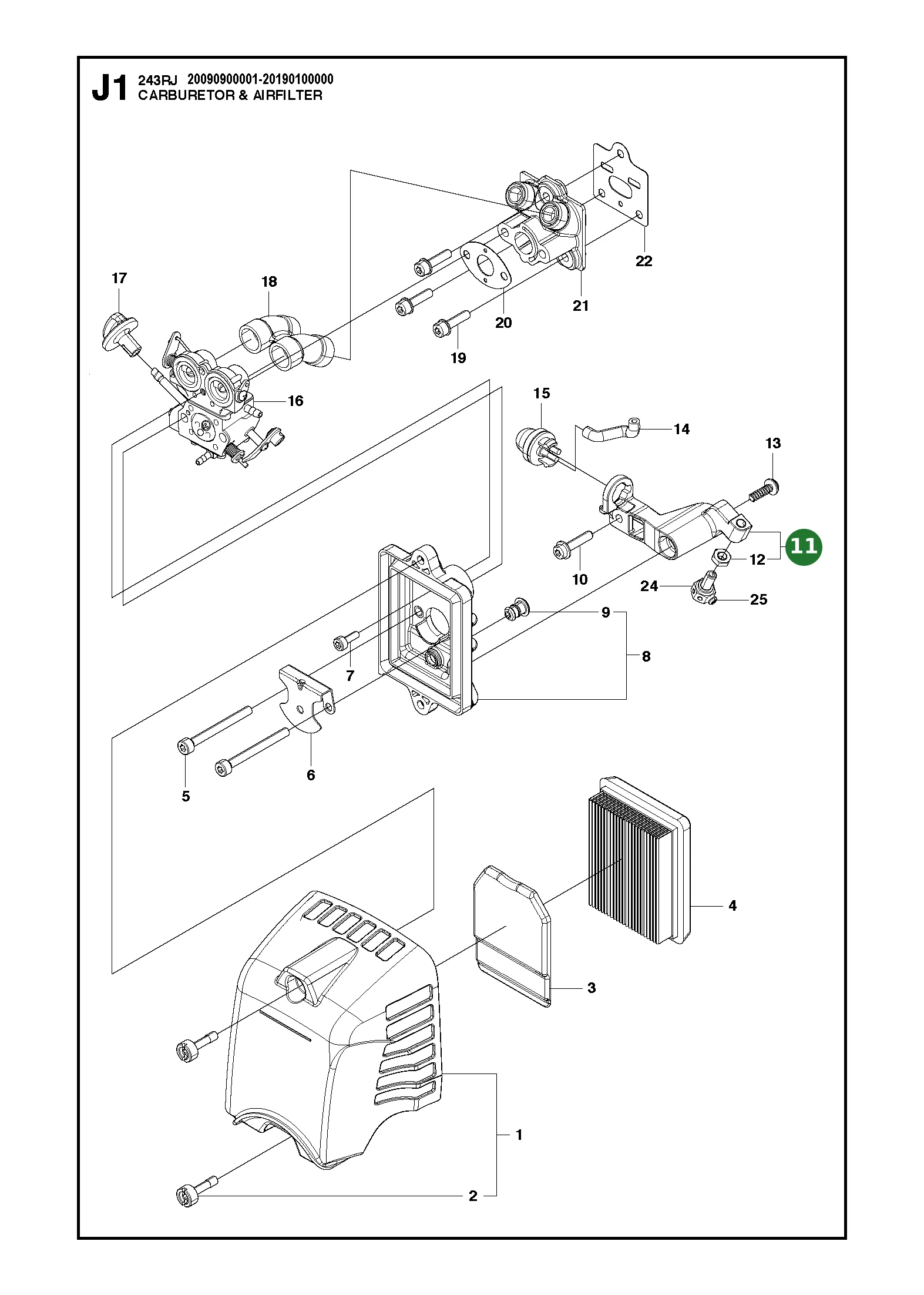 Position im Ersatzteilkatalog