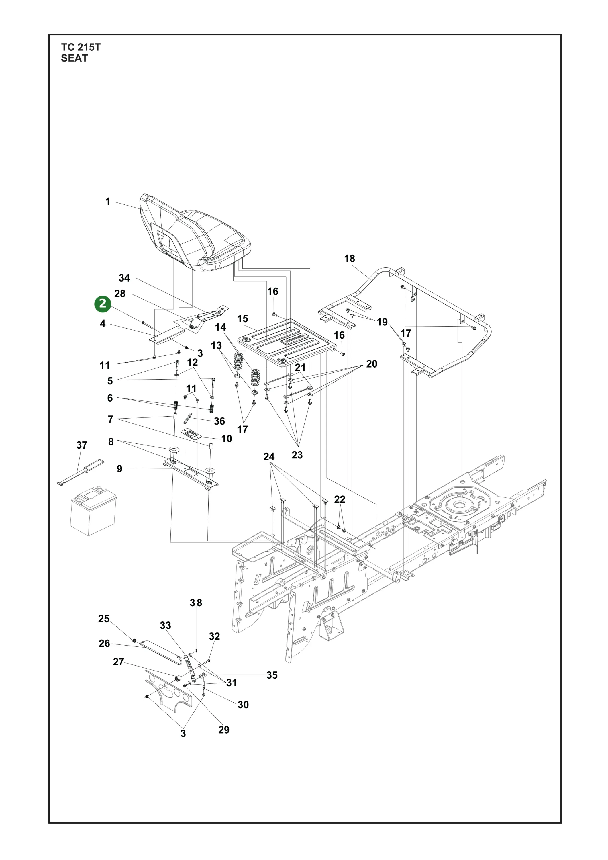 Position im Ersatzteilkatalog