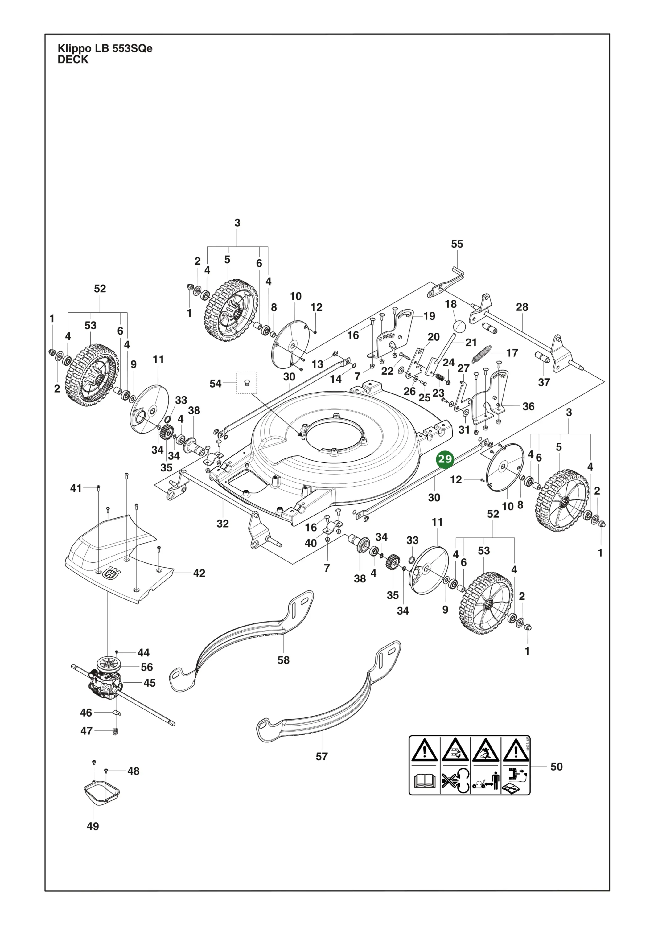 Position im Ersatzteilkatalog