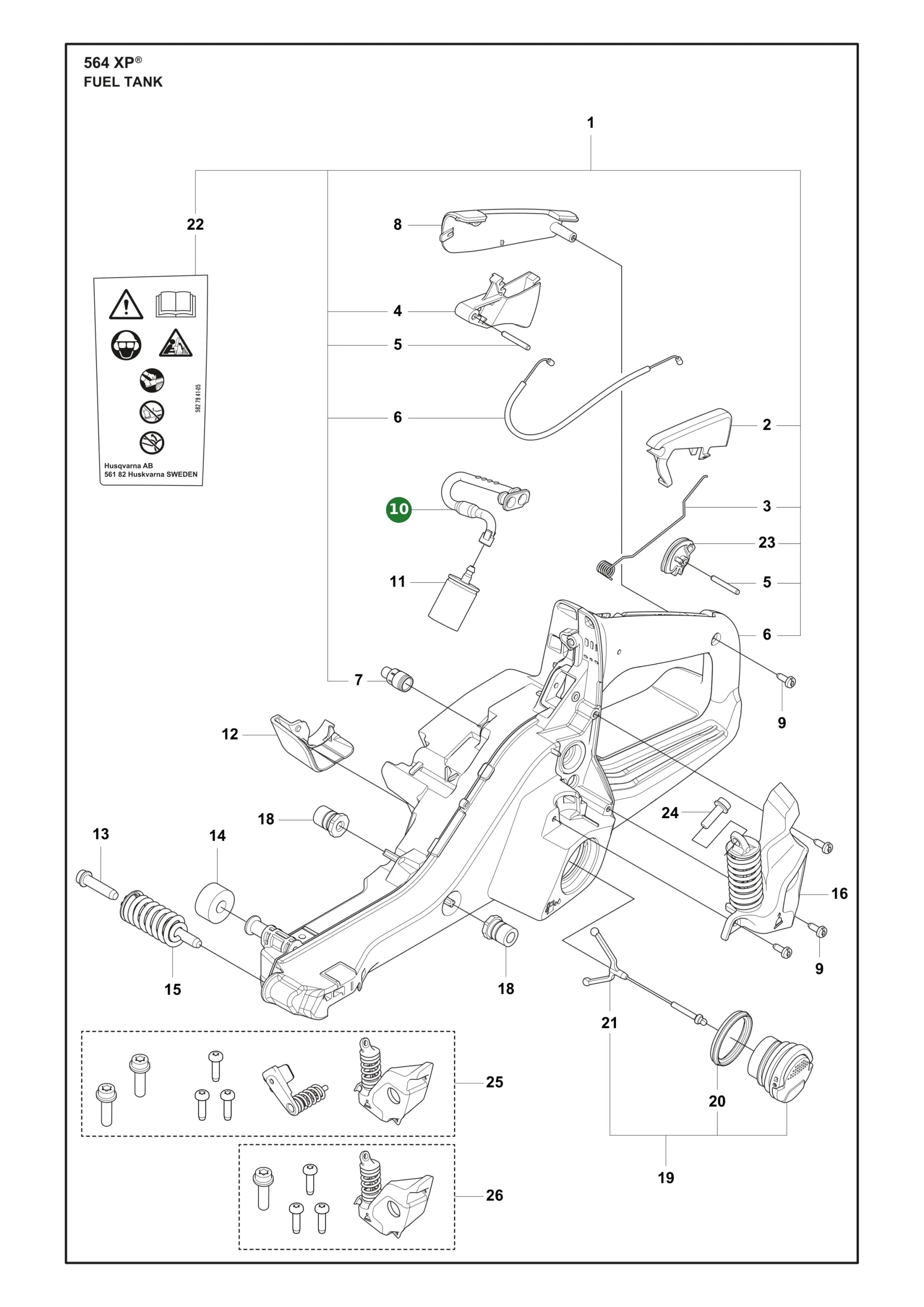 Position im Ersatzteilkatalog