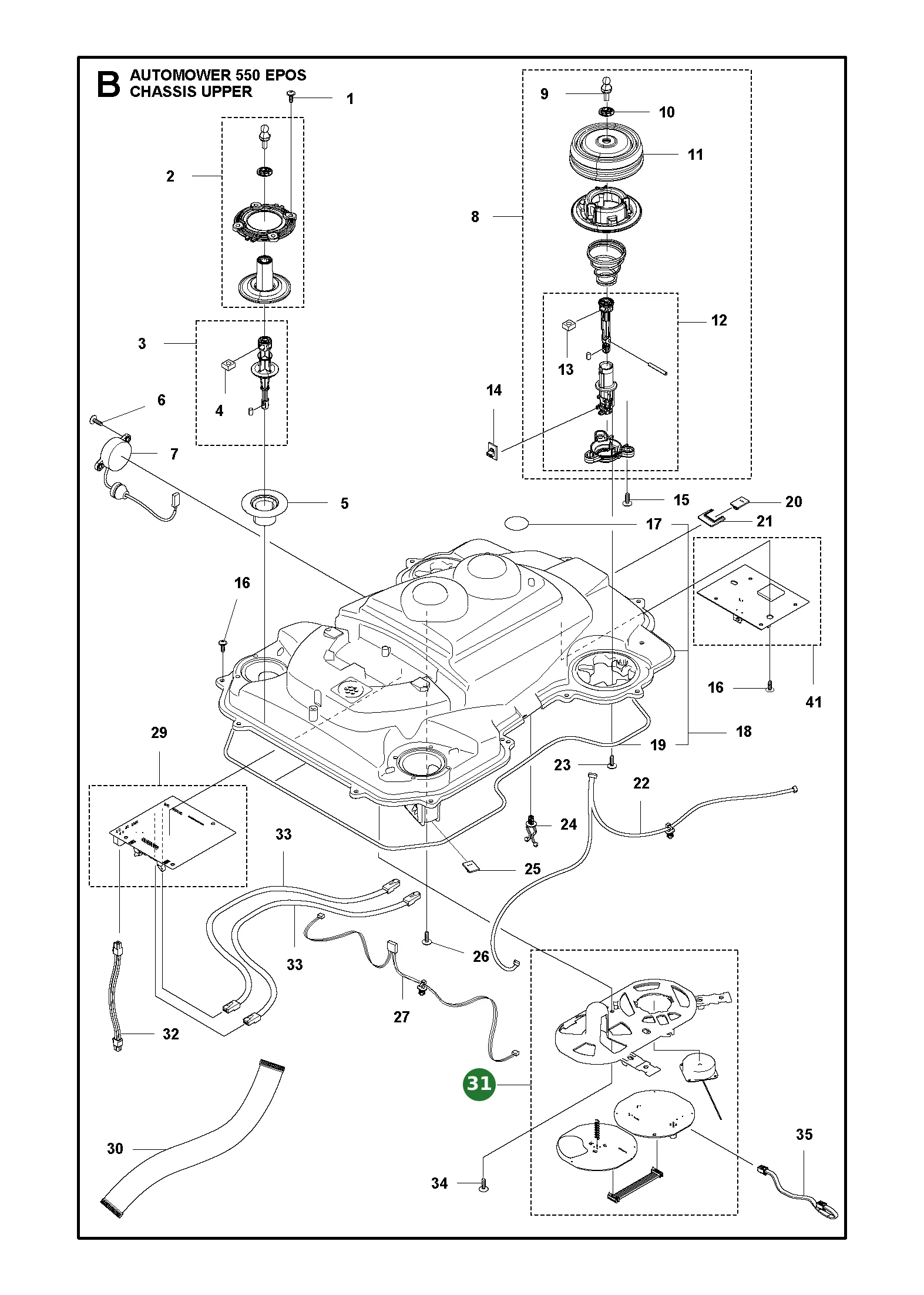 Position im Ersatzteilkatalog