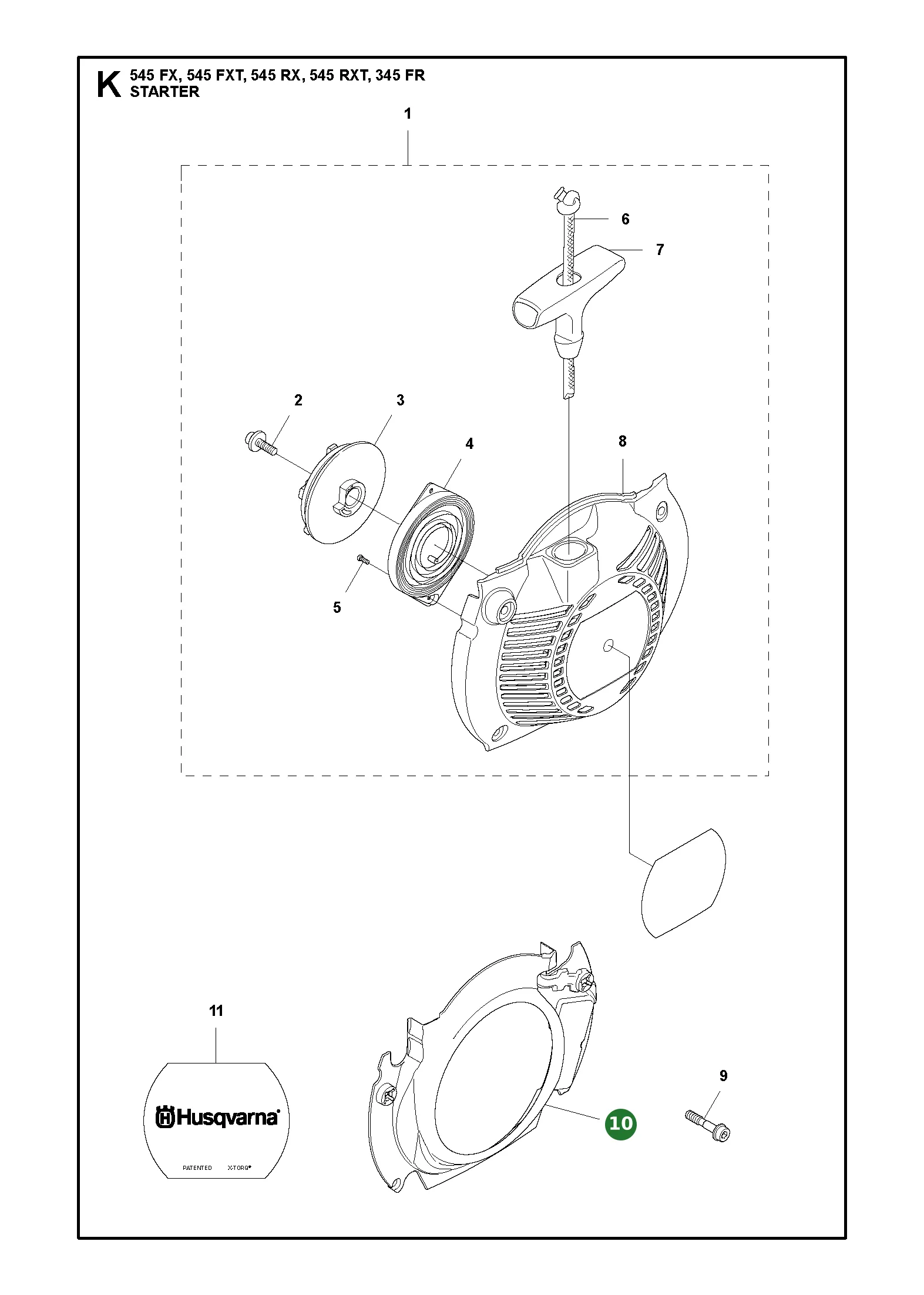 Position im Ersatzteilkatalog