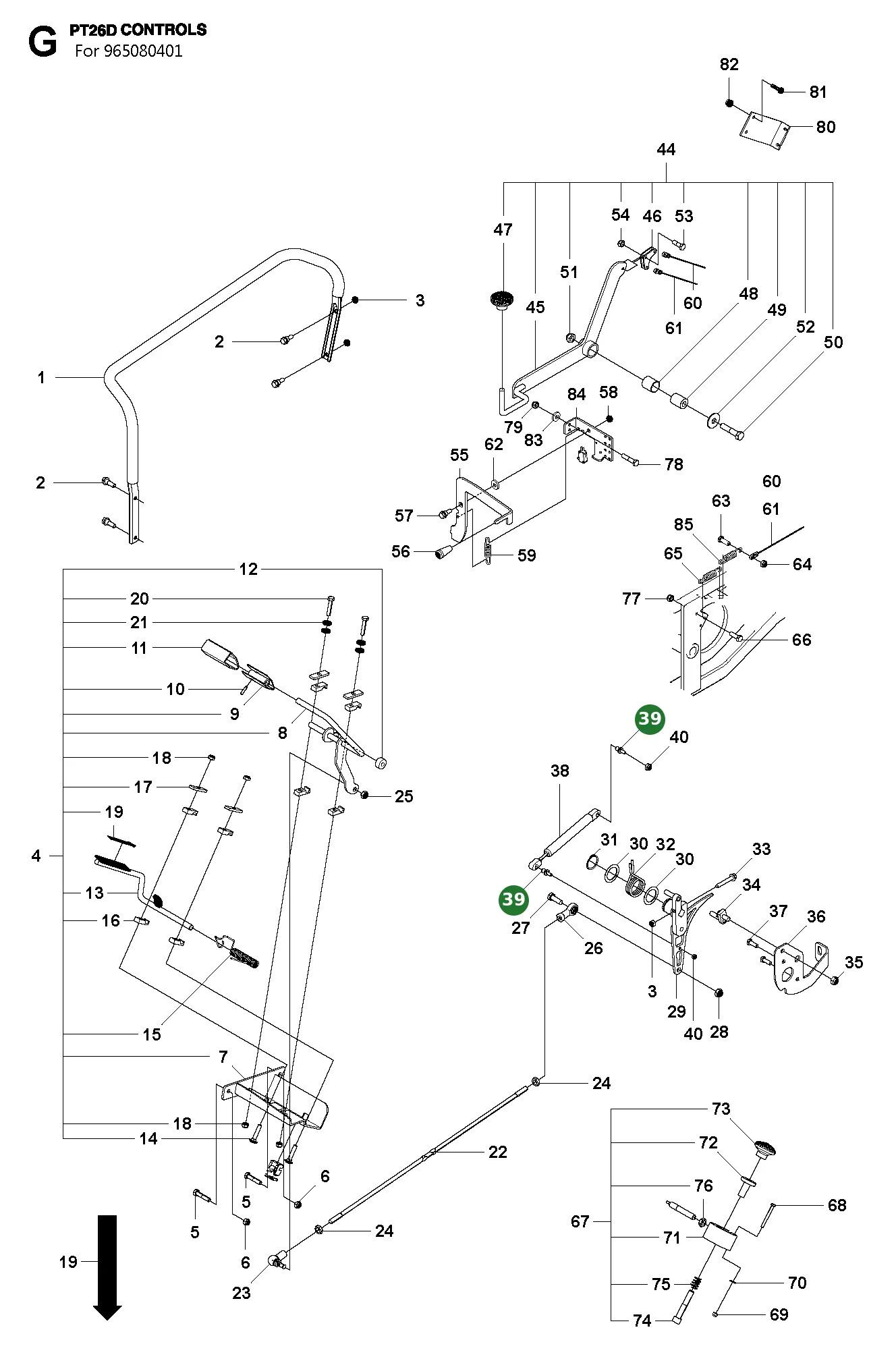 Position im Ersatzteilkatalog
