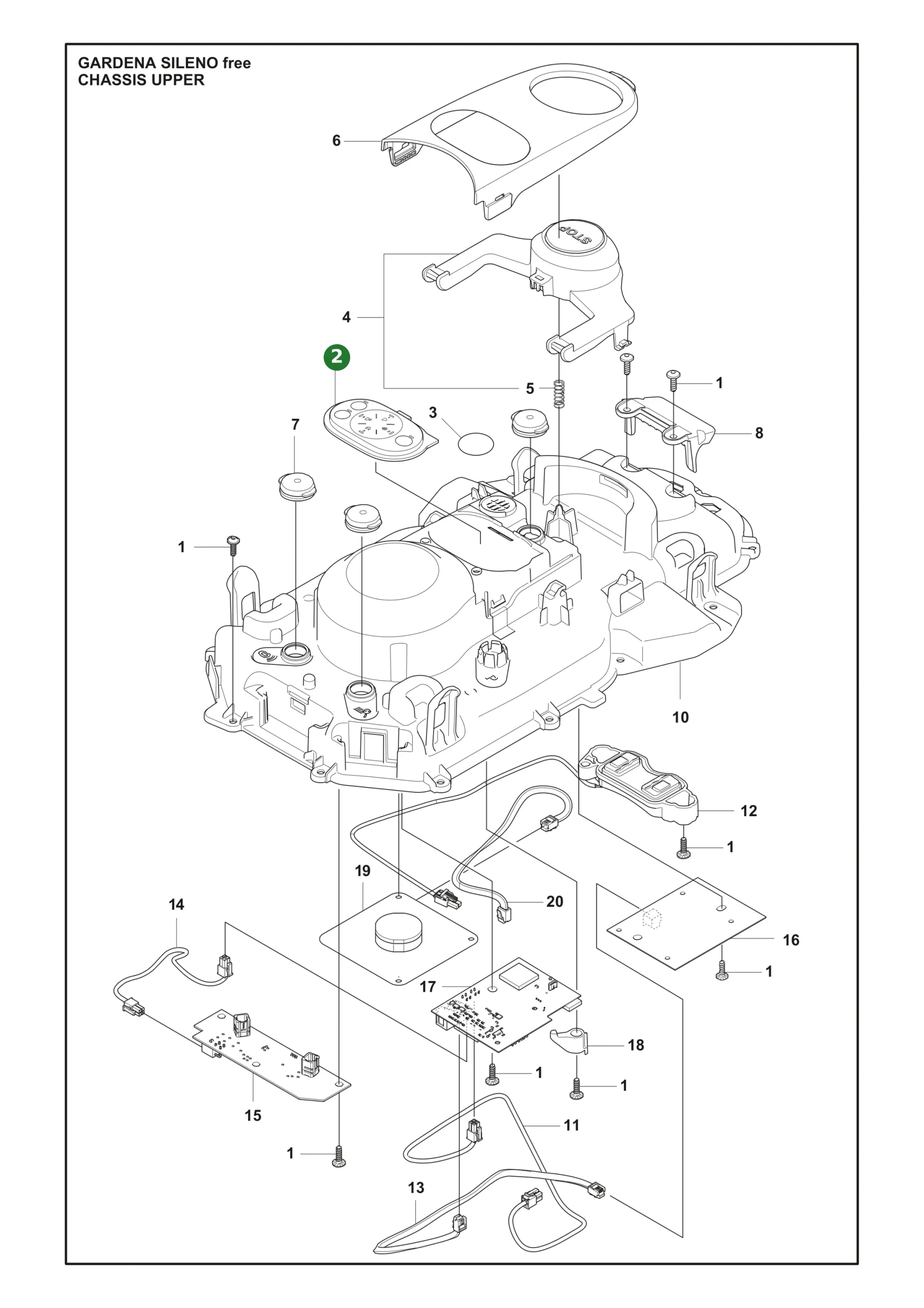 Position im Ersatzteilkatalog