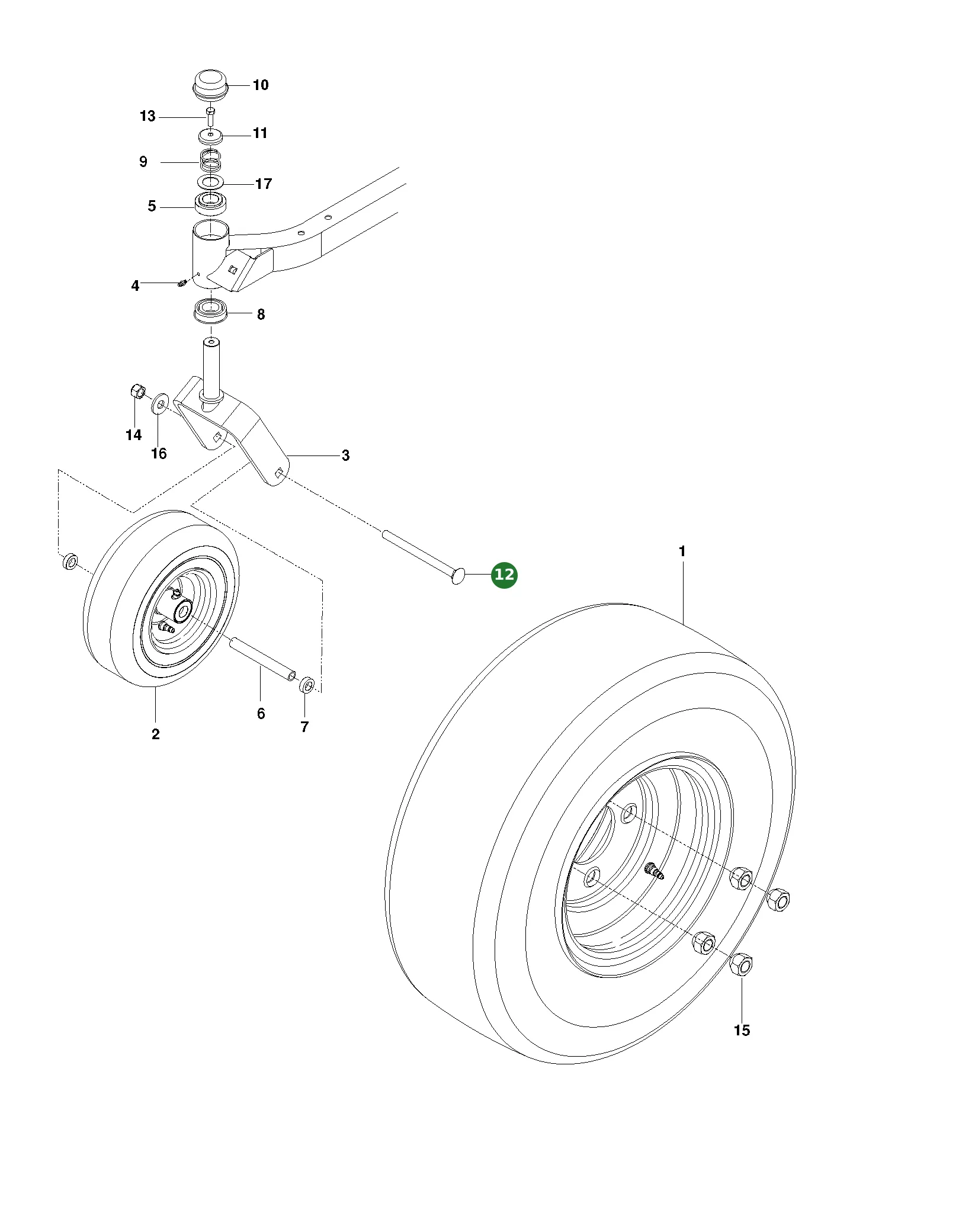 Position im Ersatzteilkatalog