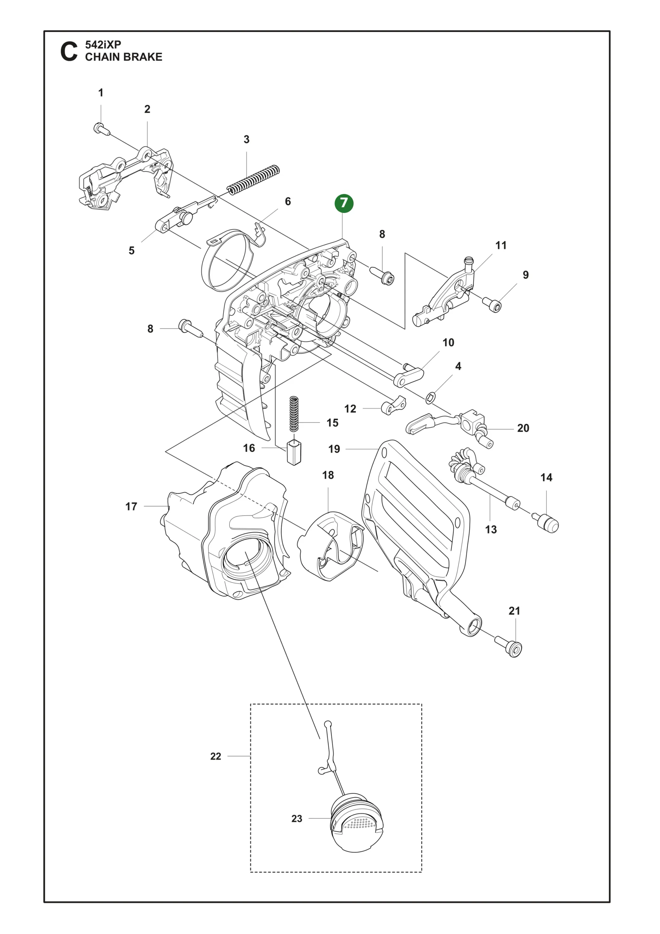 Position im Ersatzteilkatalog