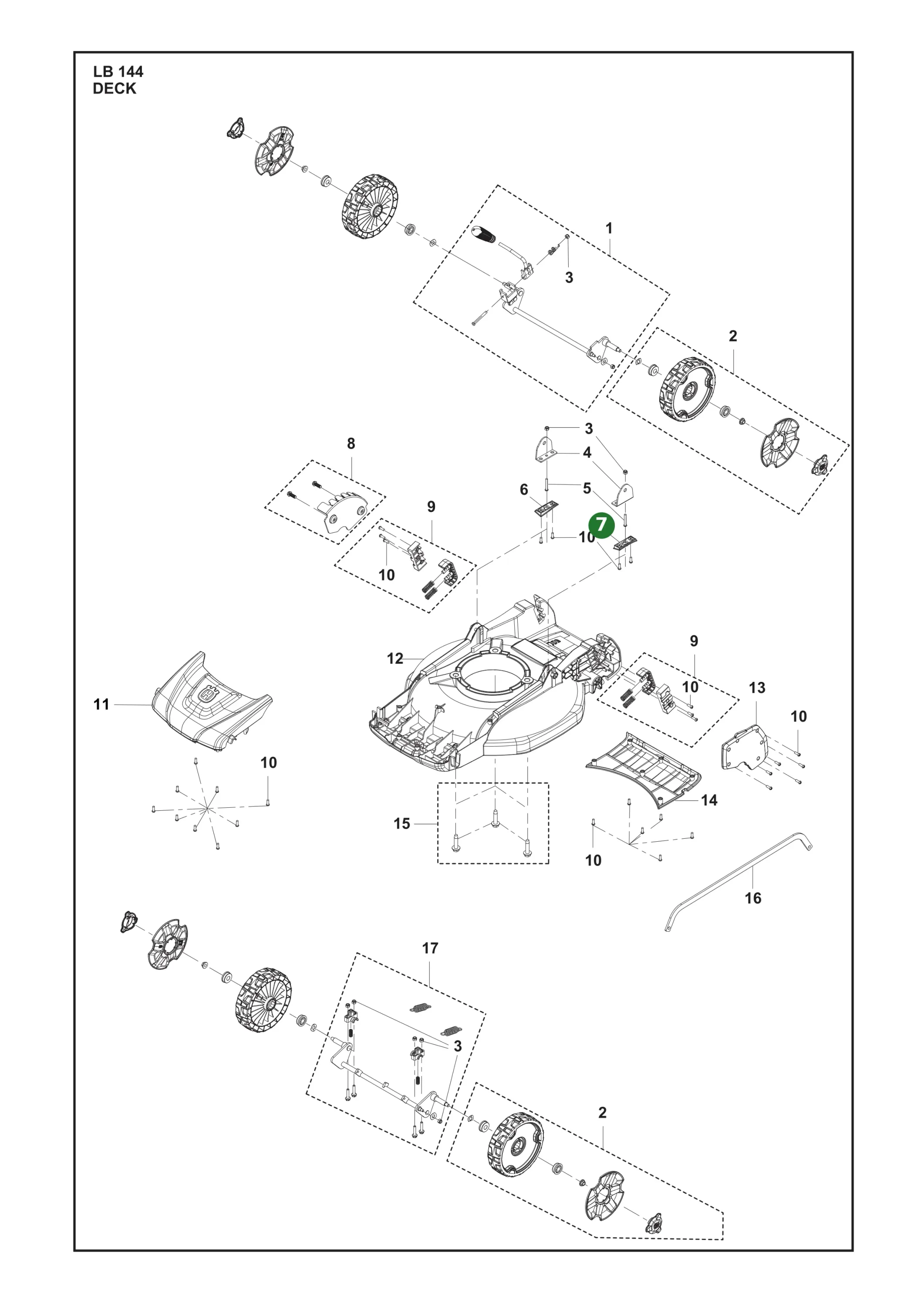 Position im Ersatzteilkatalog
