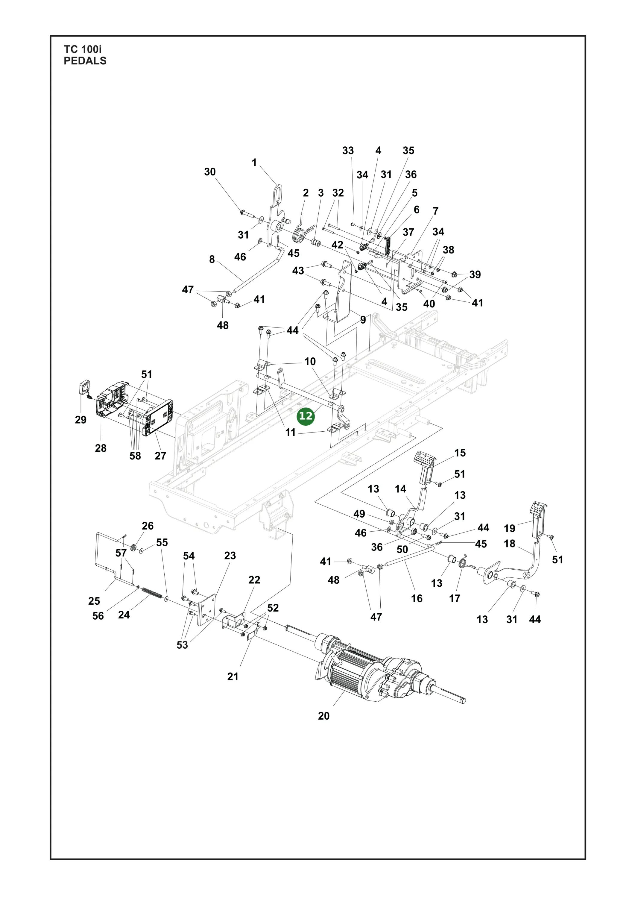 Position im Ersatzteilkatalog