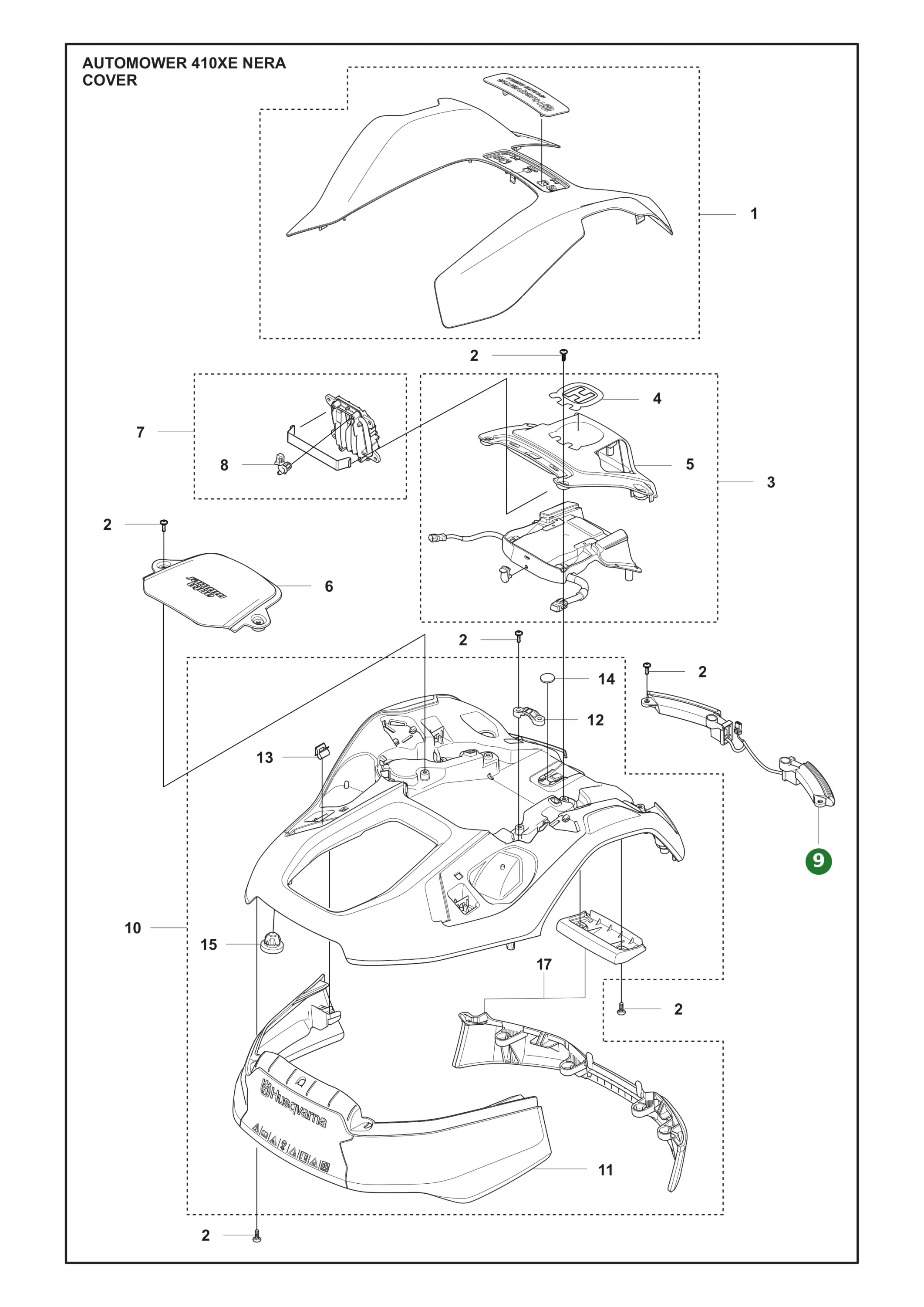 Position im Ersatzteilkatalog