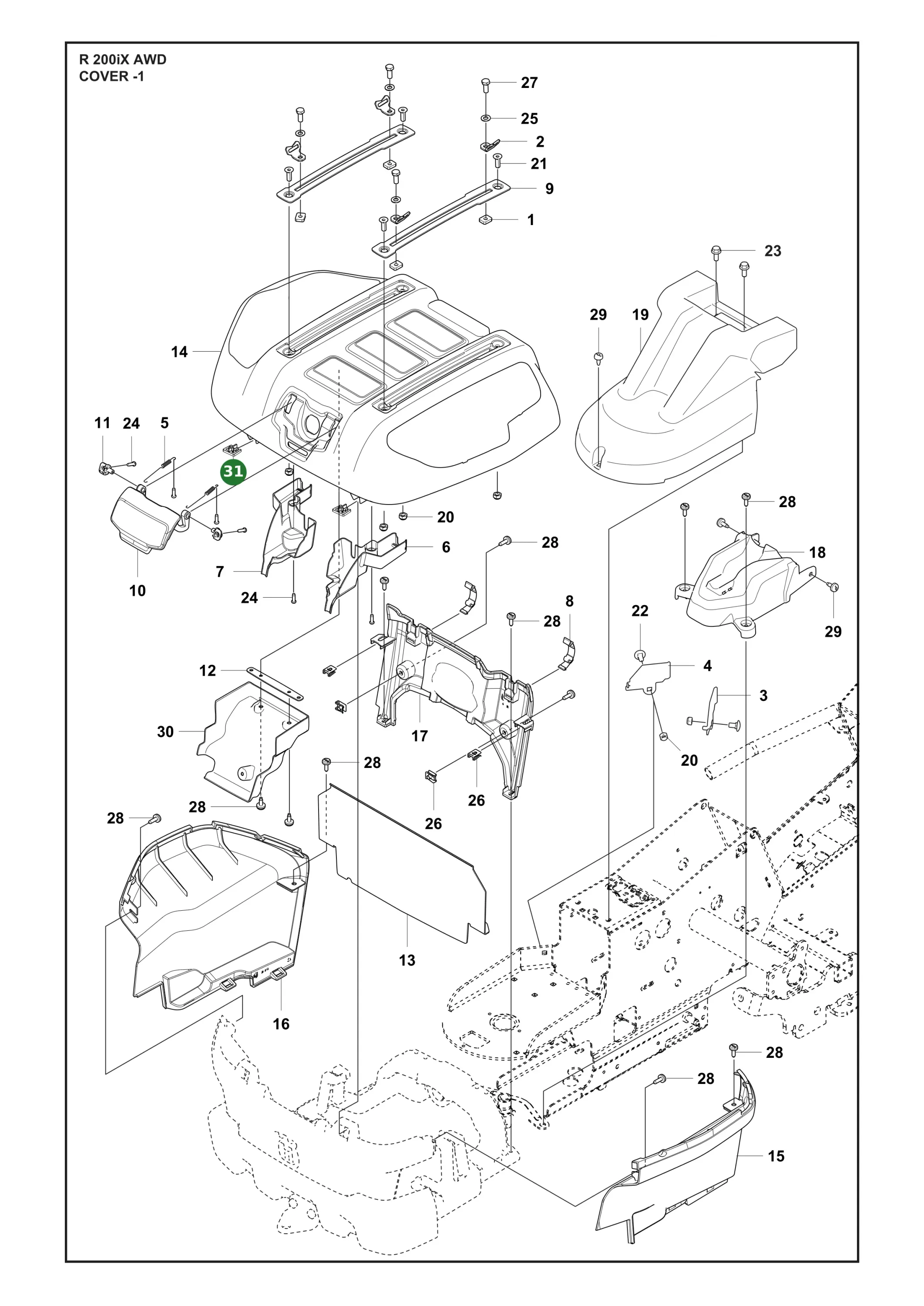 Position im Ersatzteilkatalog