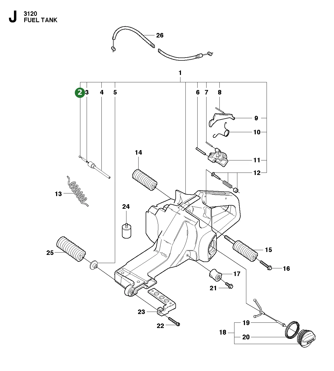 Position im Ersatzteilkatalog