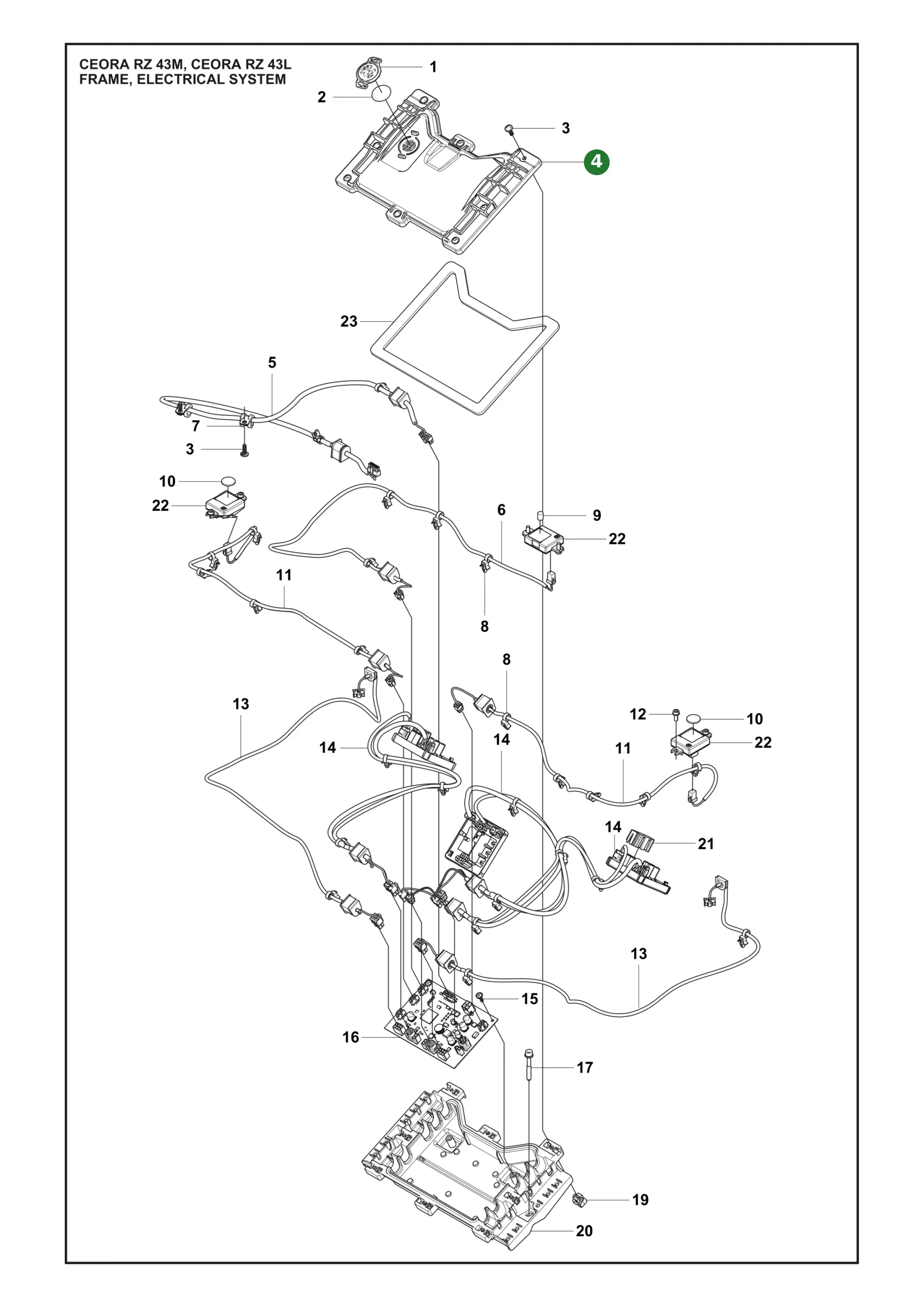 Position im Ersatzteilkatalog