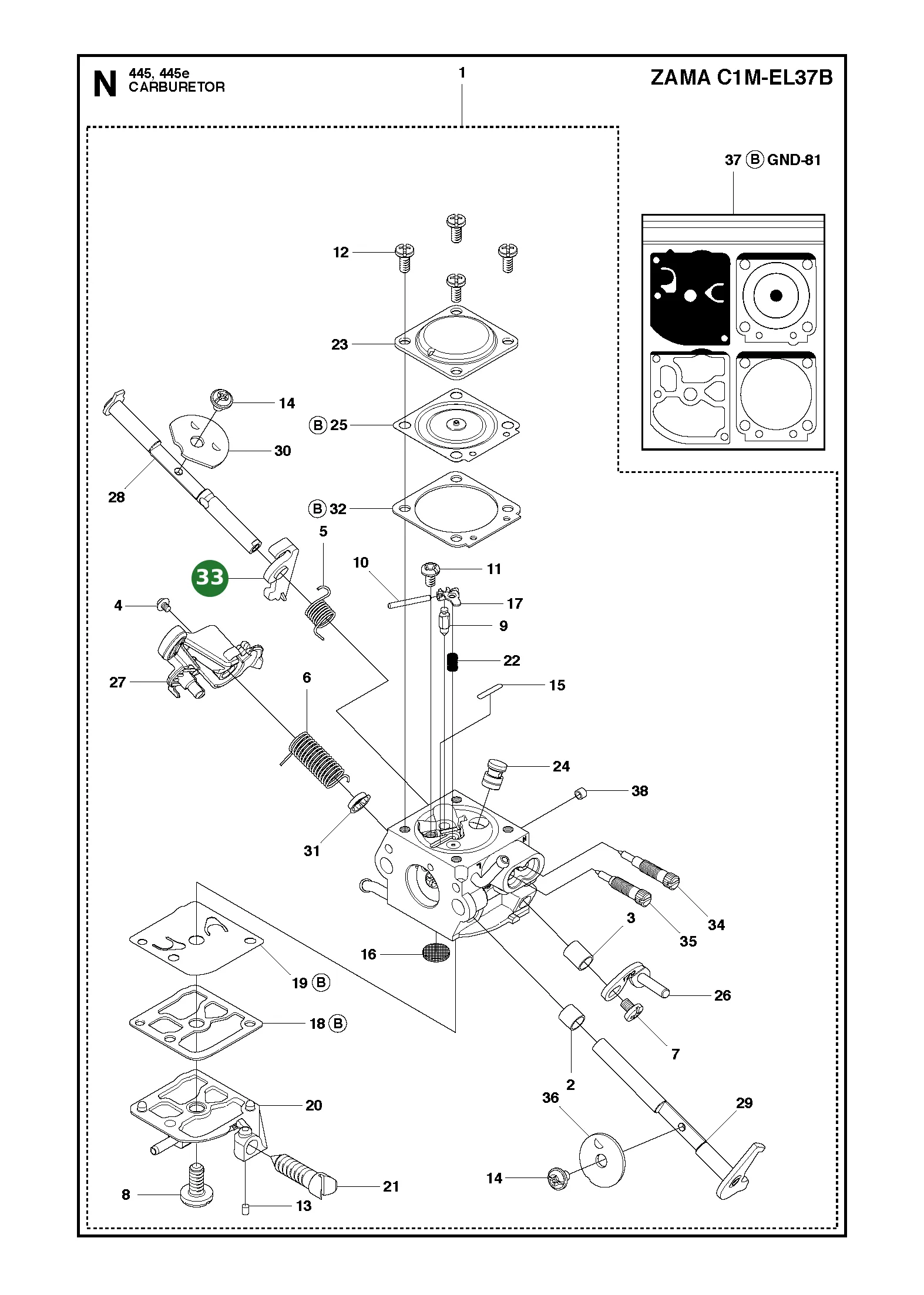 Position im Ersatzteilkatalog