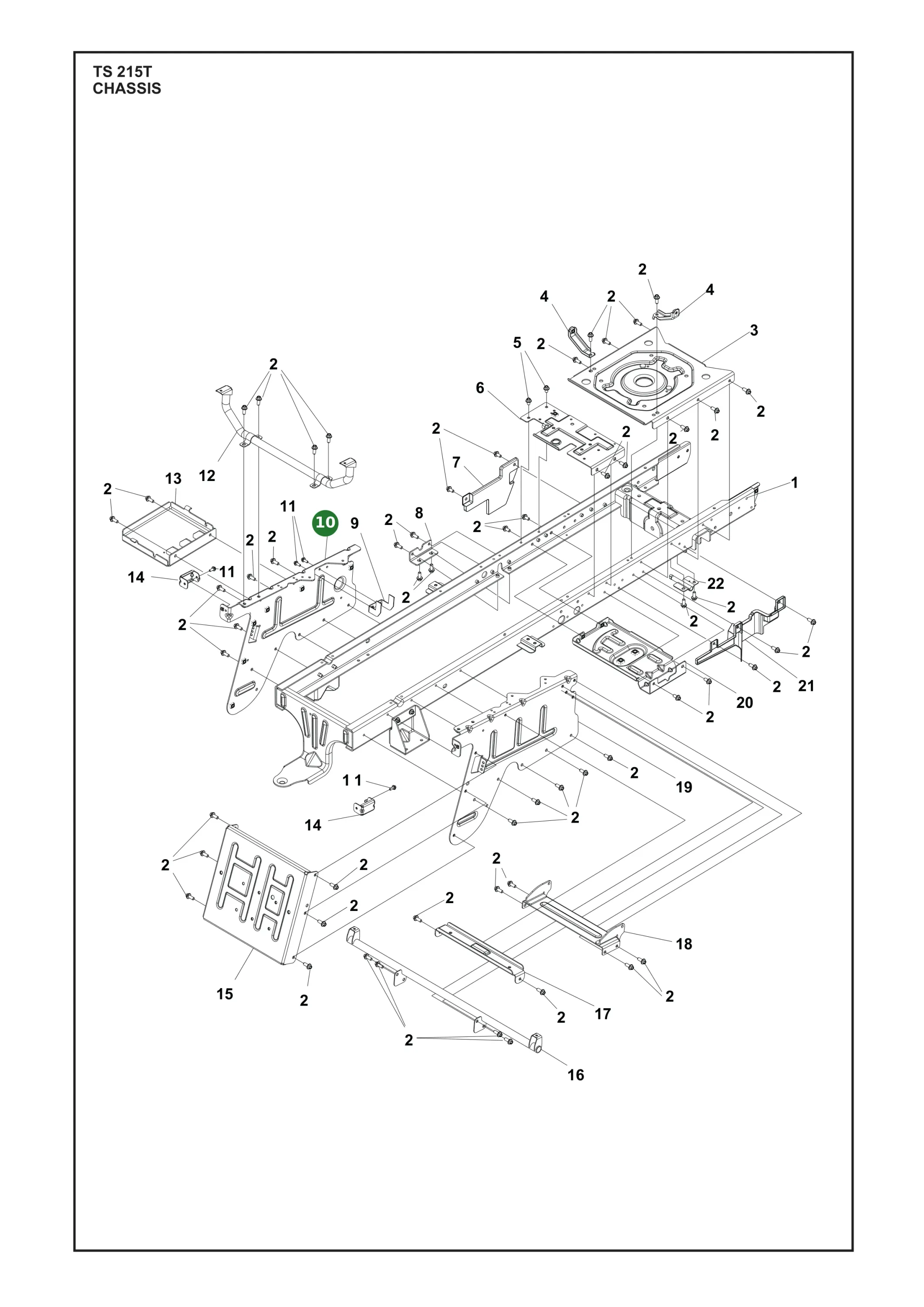 Position im Ersatzteilkatalog