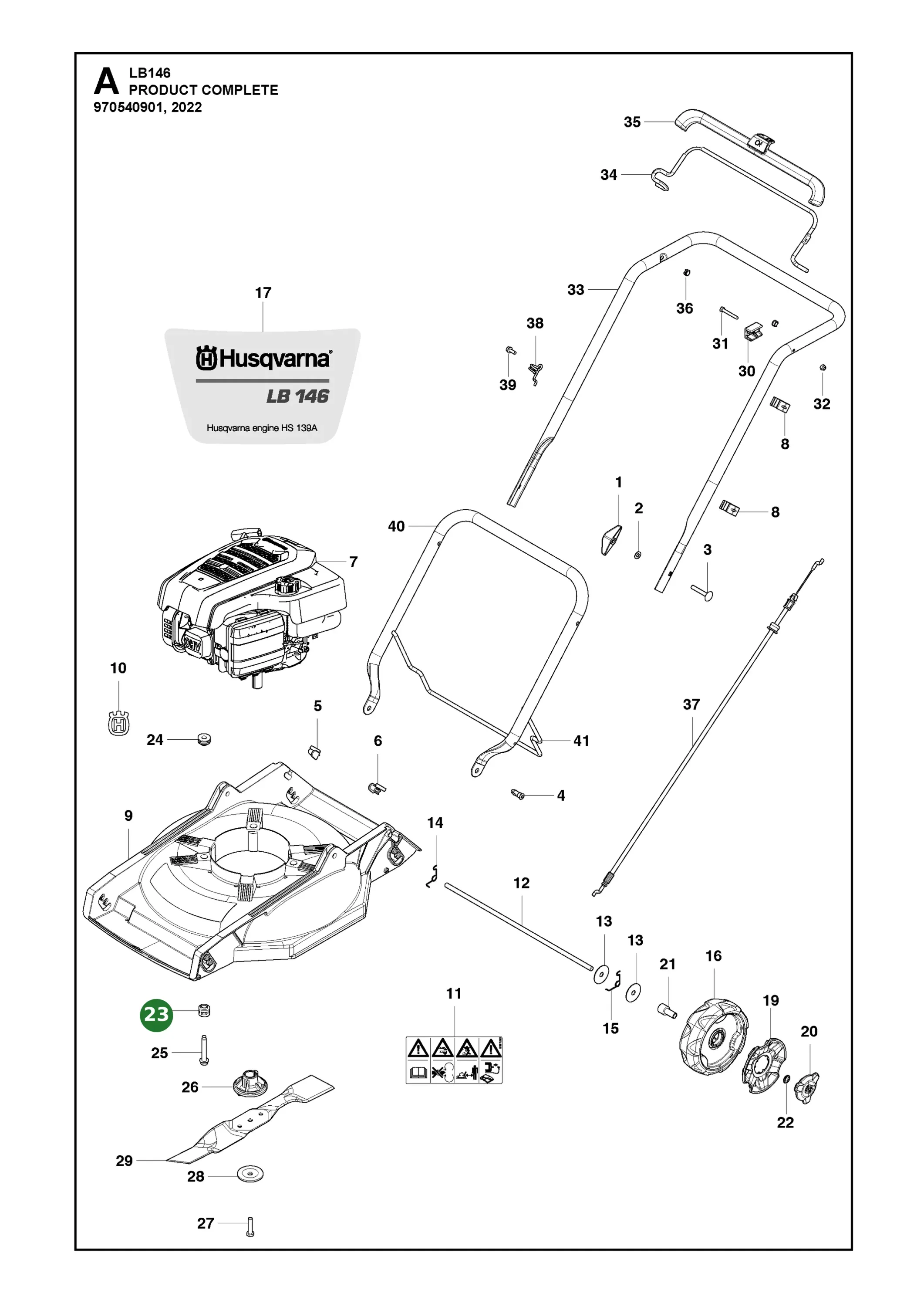 Position im Ersatzteilkatalog