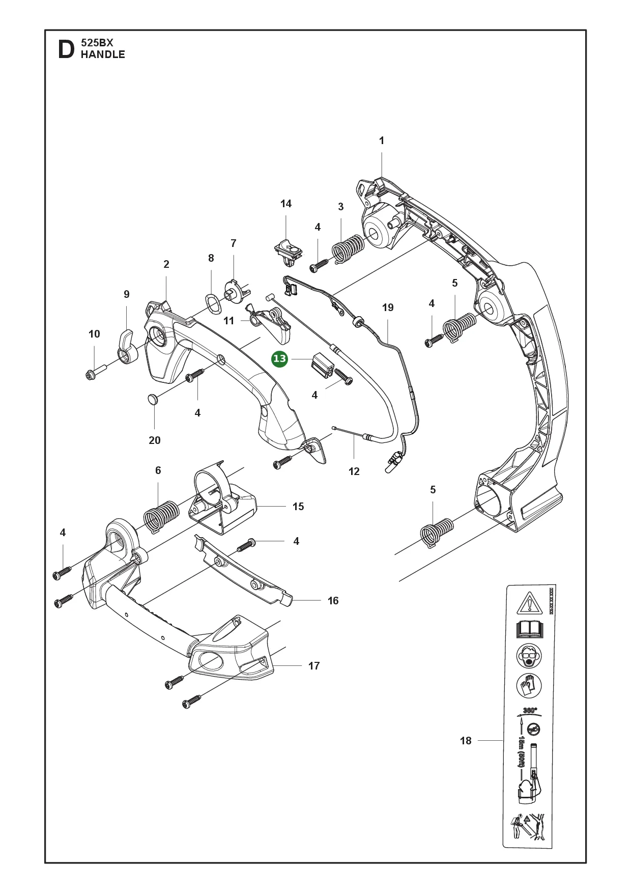 Position im Ersatzteilkatalog