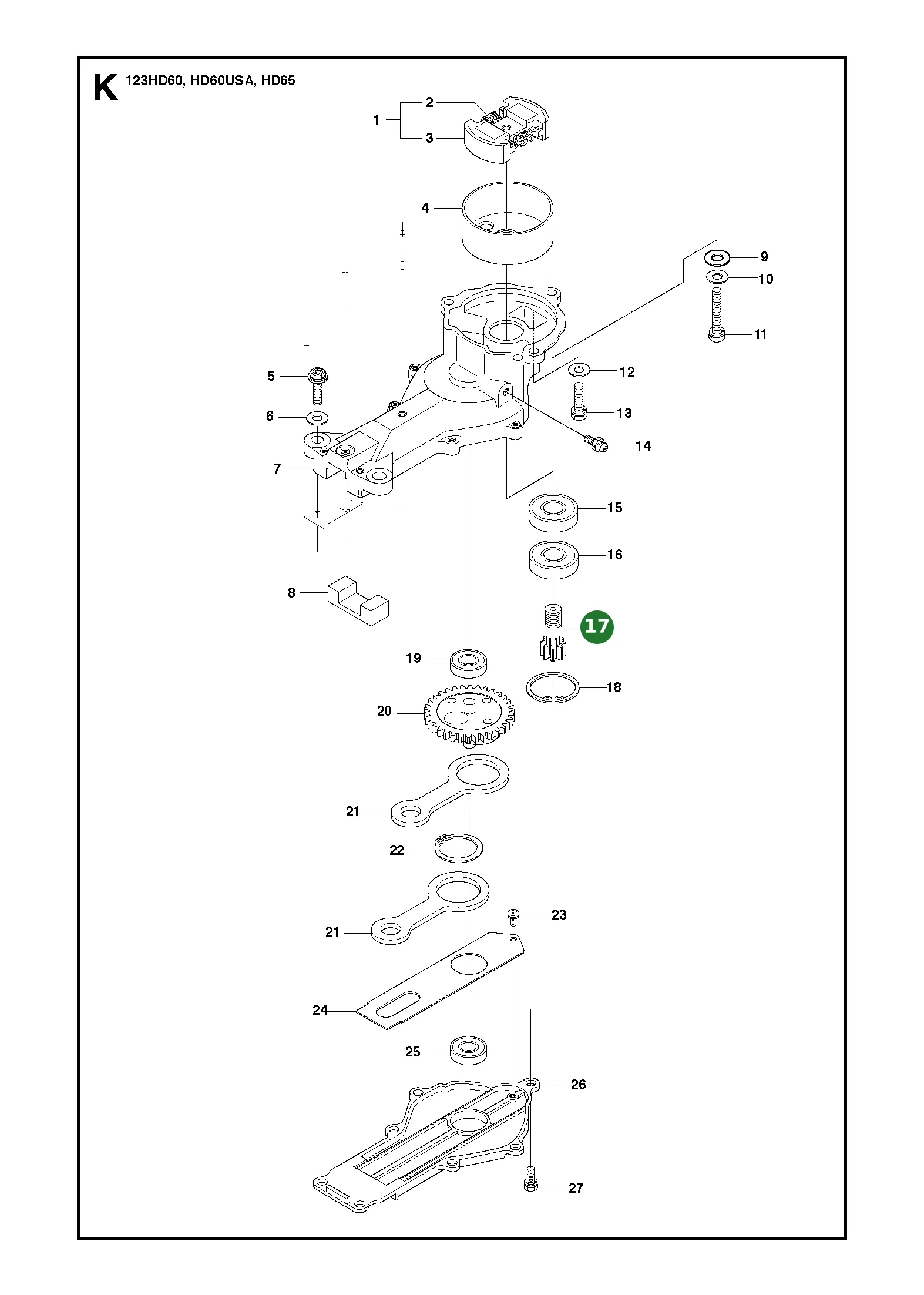 Position im Ersatzteilkatalog