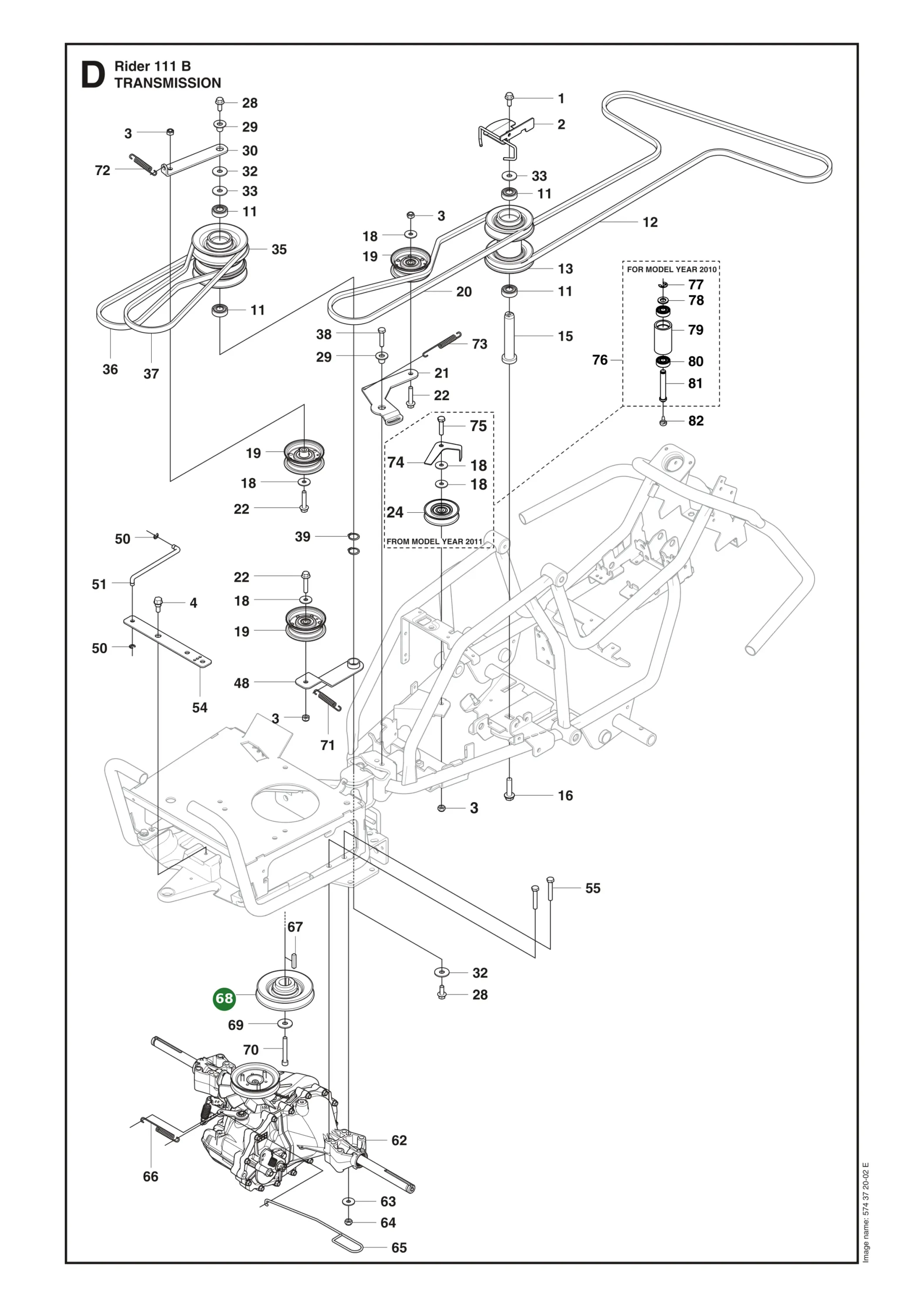 Position im Ersatzteilkatalog