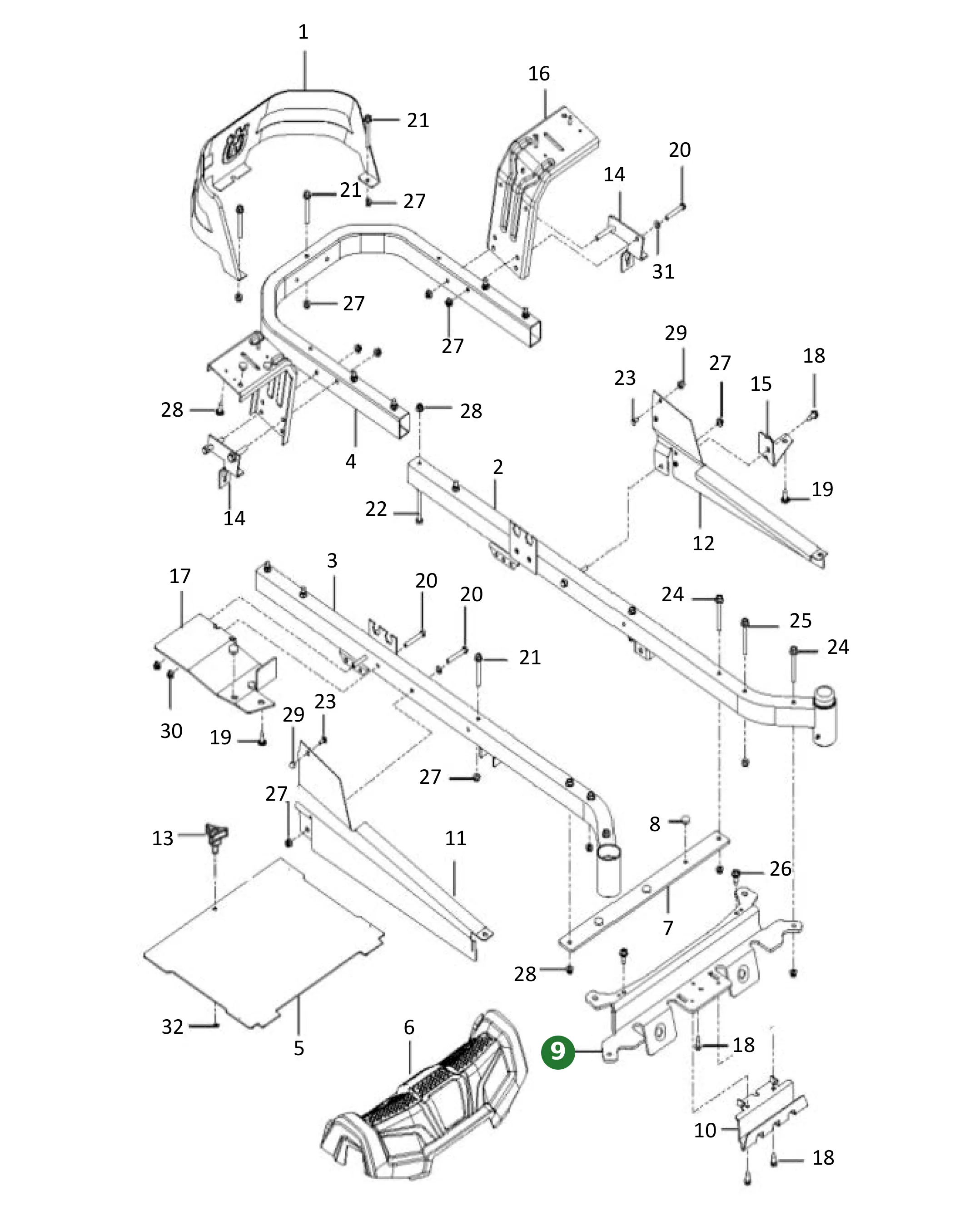 Position im Ersatzteilkatalog