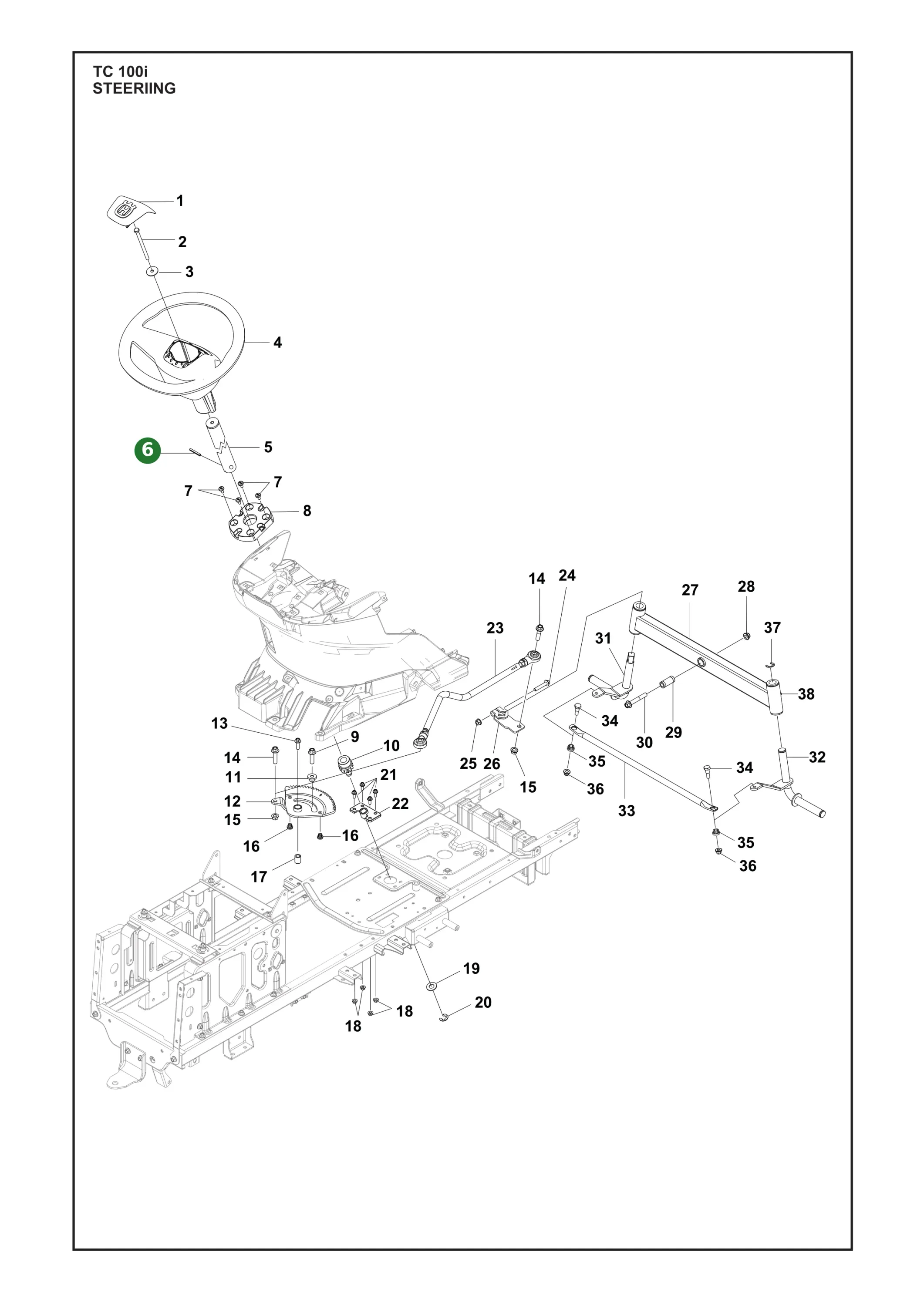 Position im Ersatzteilkatalog