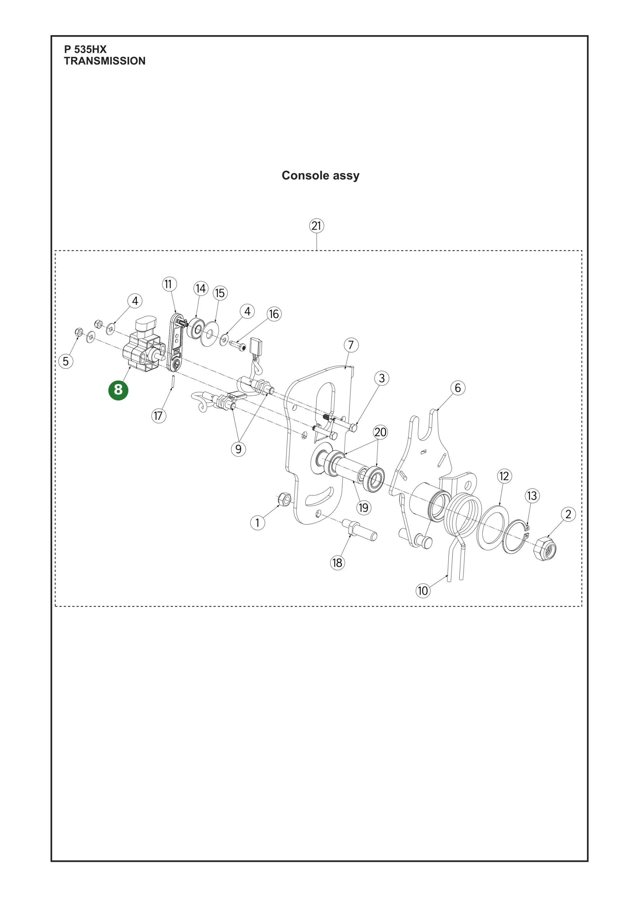 Position im Ersatzteilkatalog
