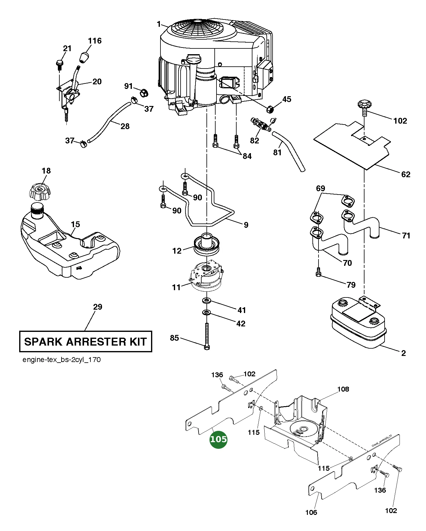 Position im Ersatzteilkatalog