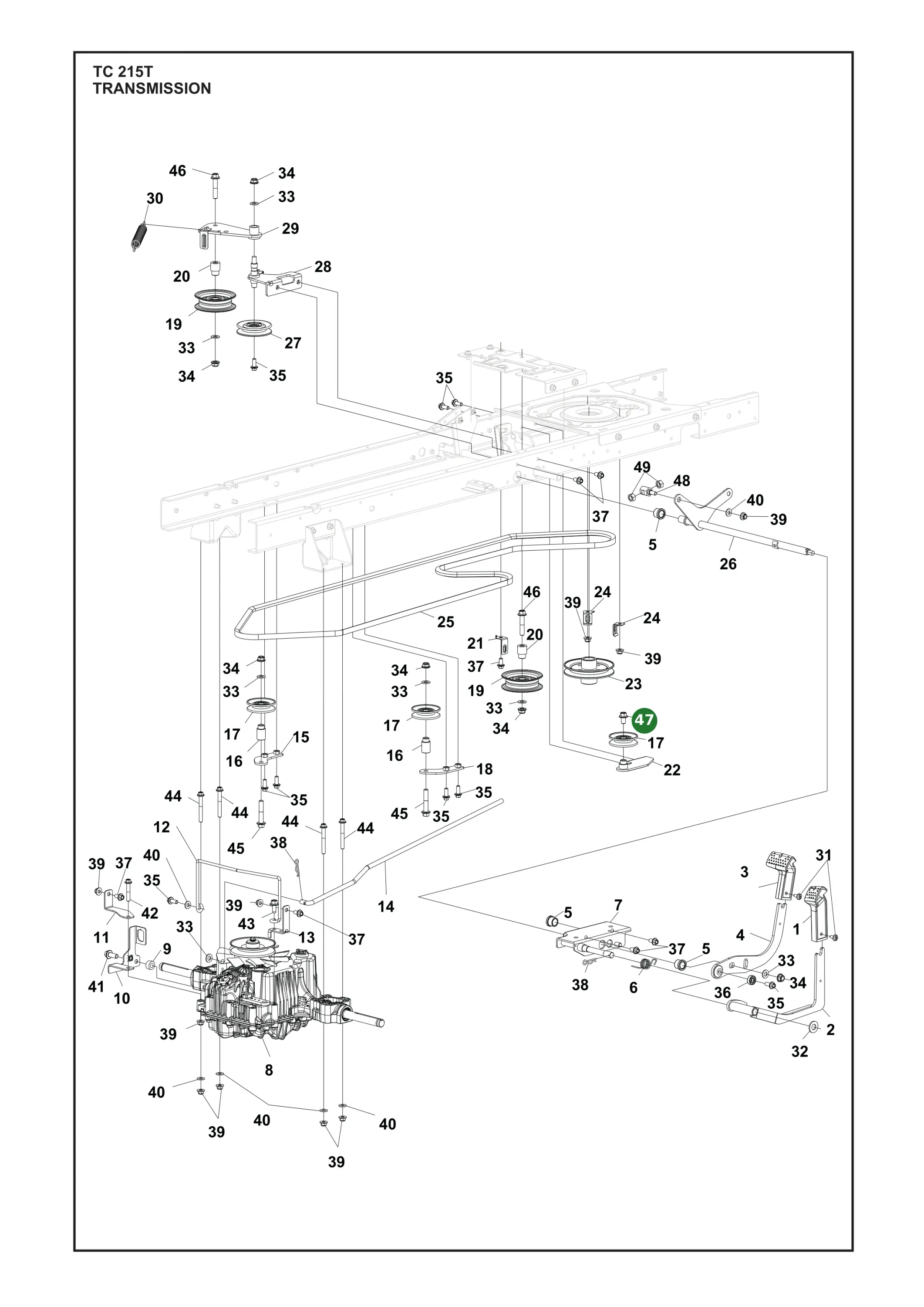 Position im Ersatzteilkatalog