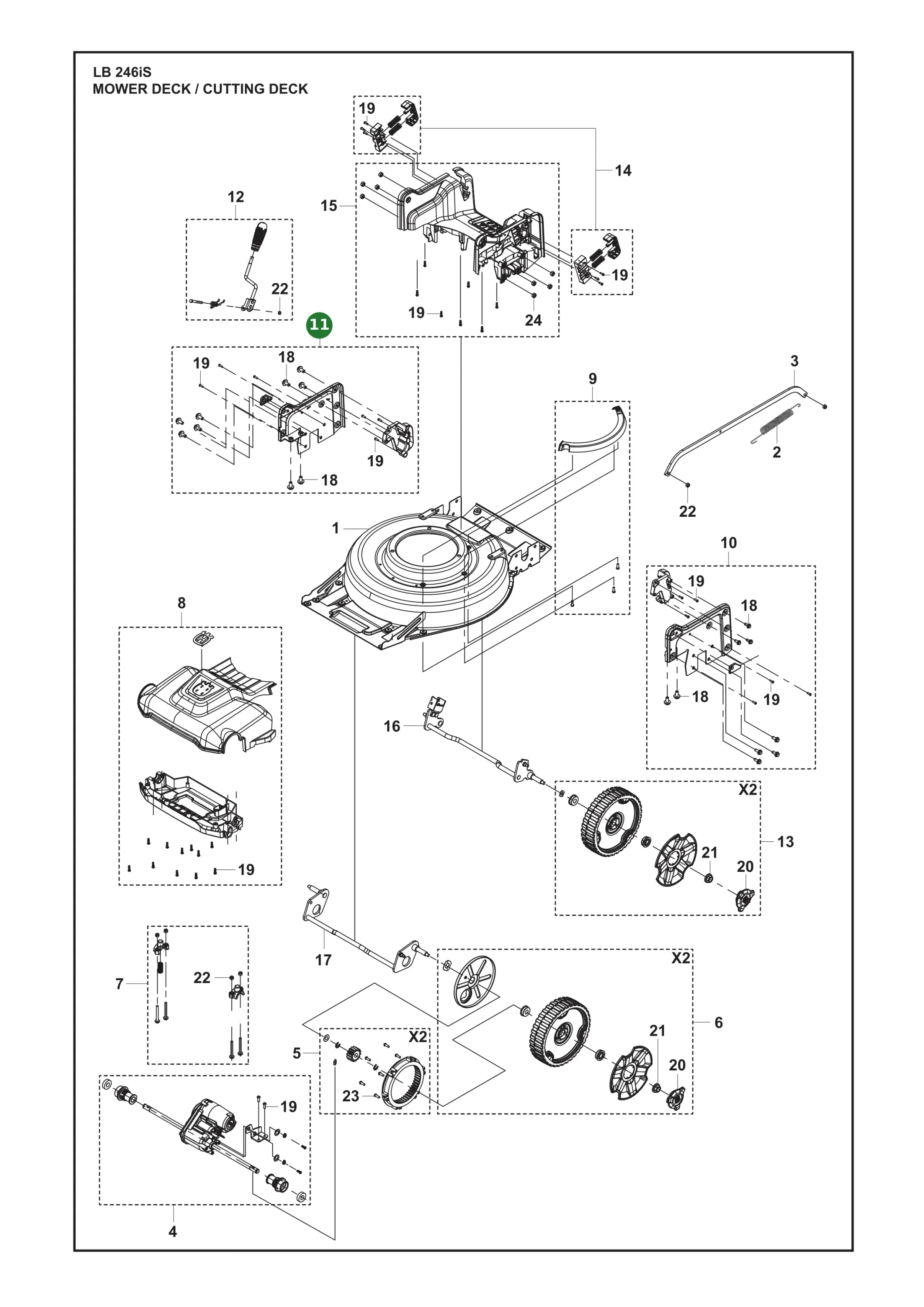 Position im Ersatzteilkatalog