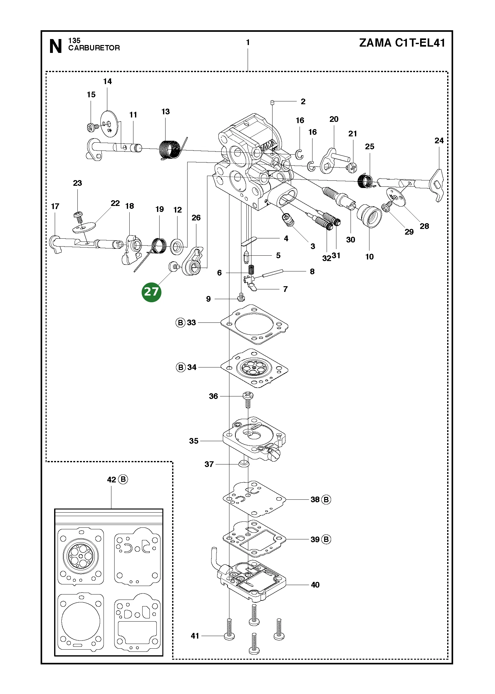 Position im Ersatzteilkatalog