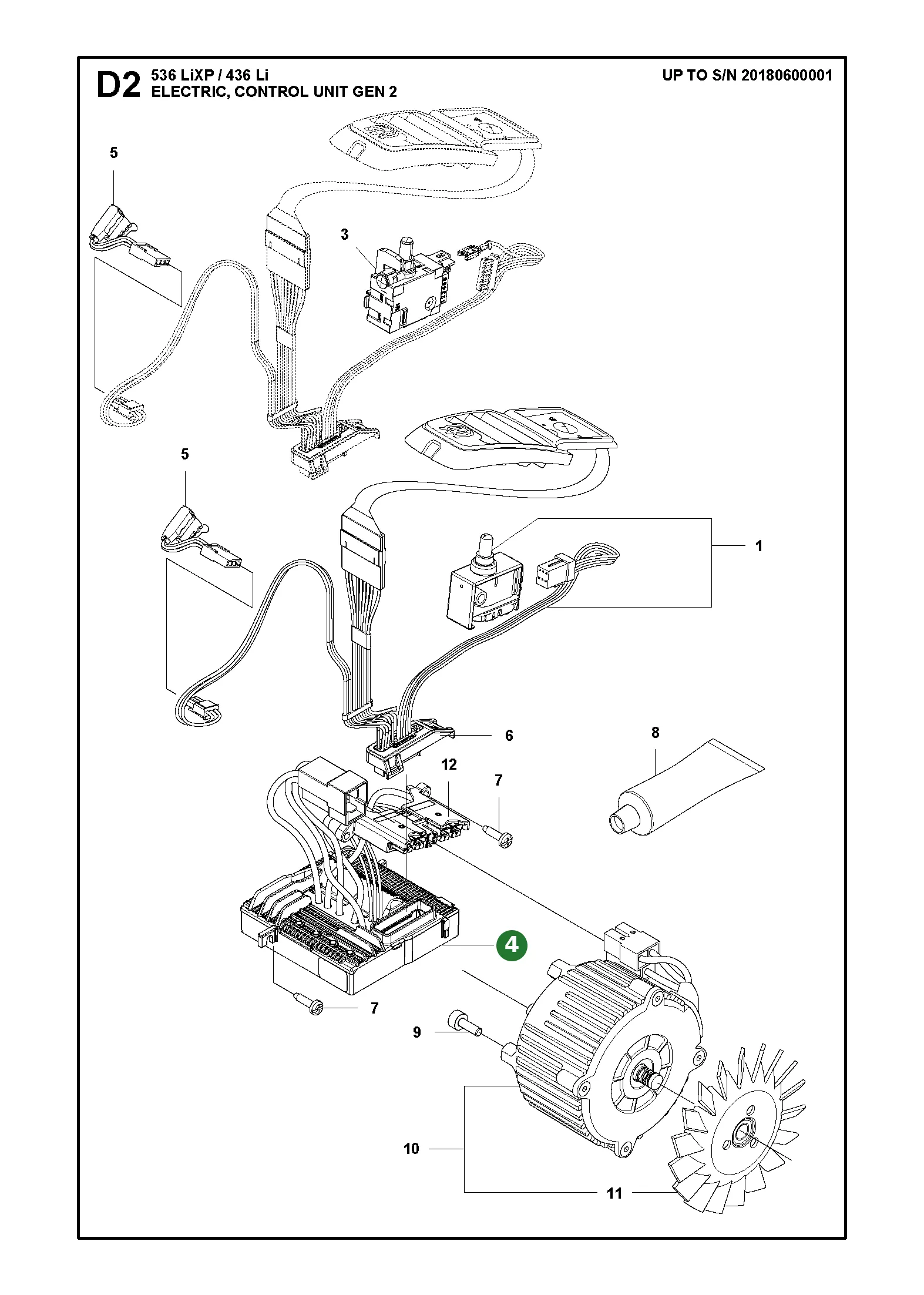 Position im Ersatzteilkatalog