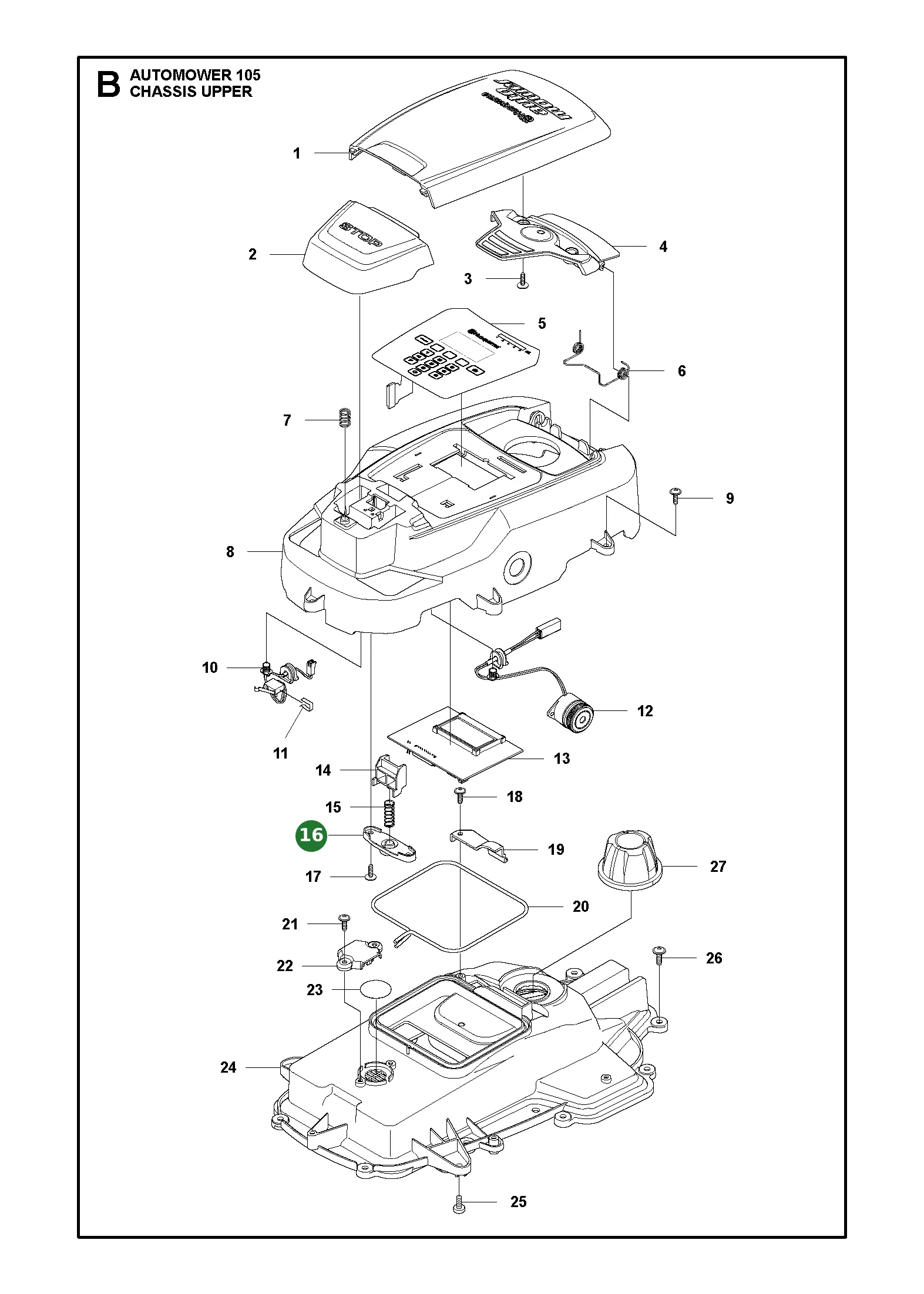 Position im Ersatzteilkatalog