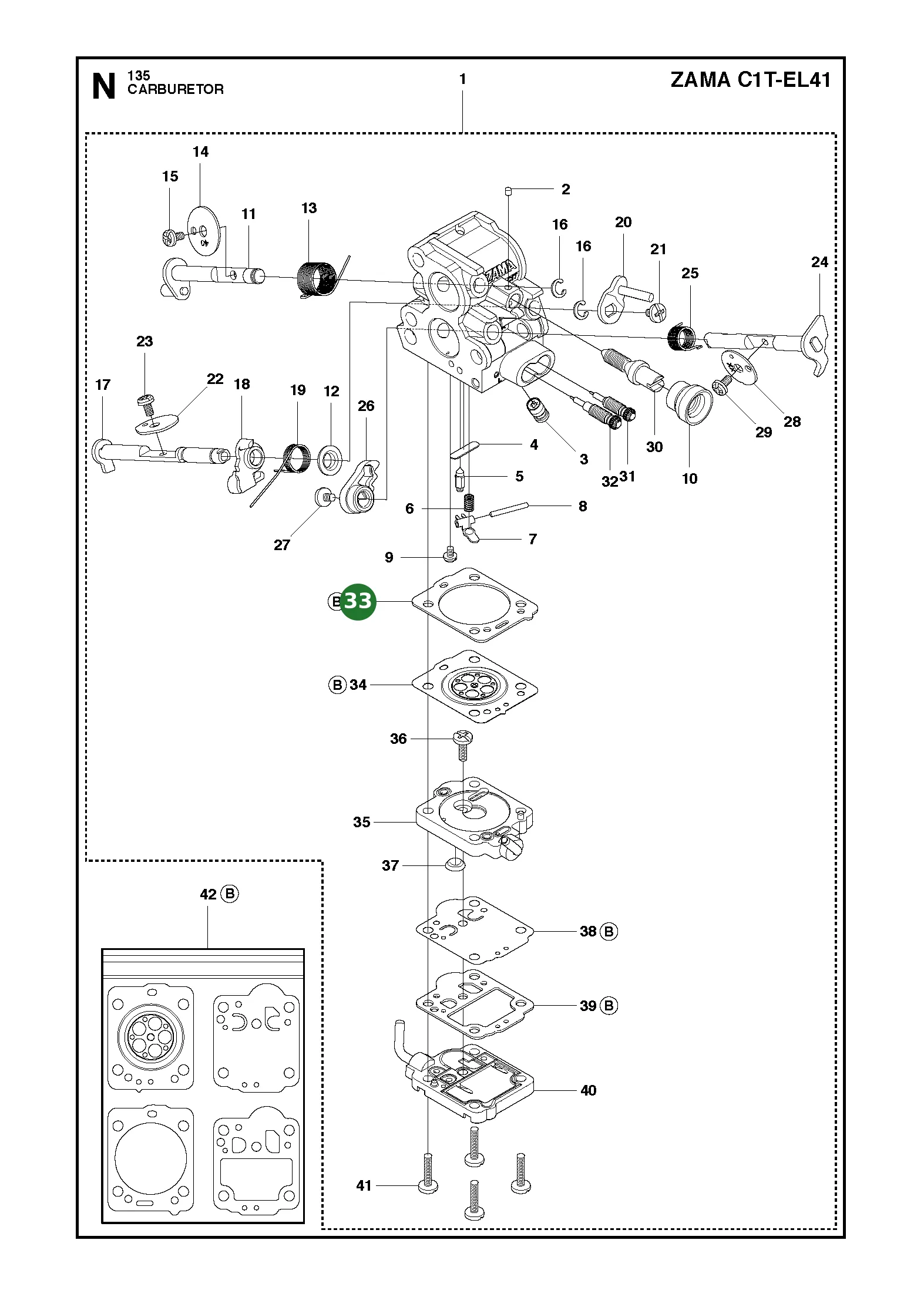 Position im Ersatzteilkatalog