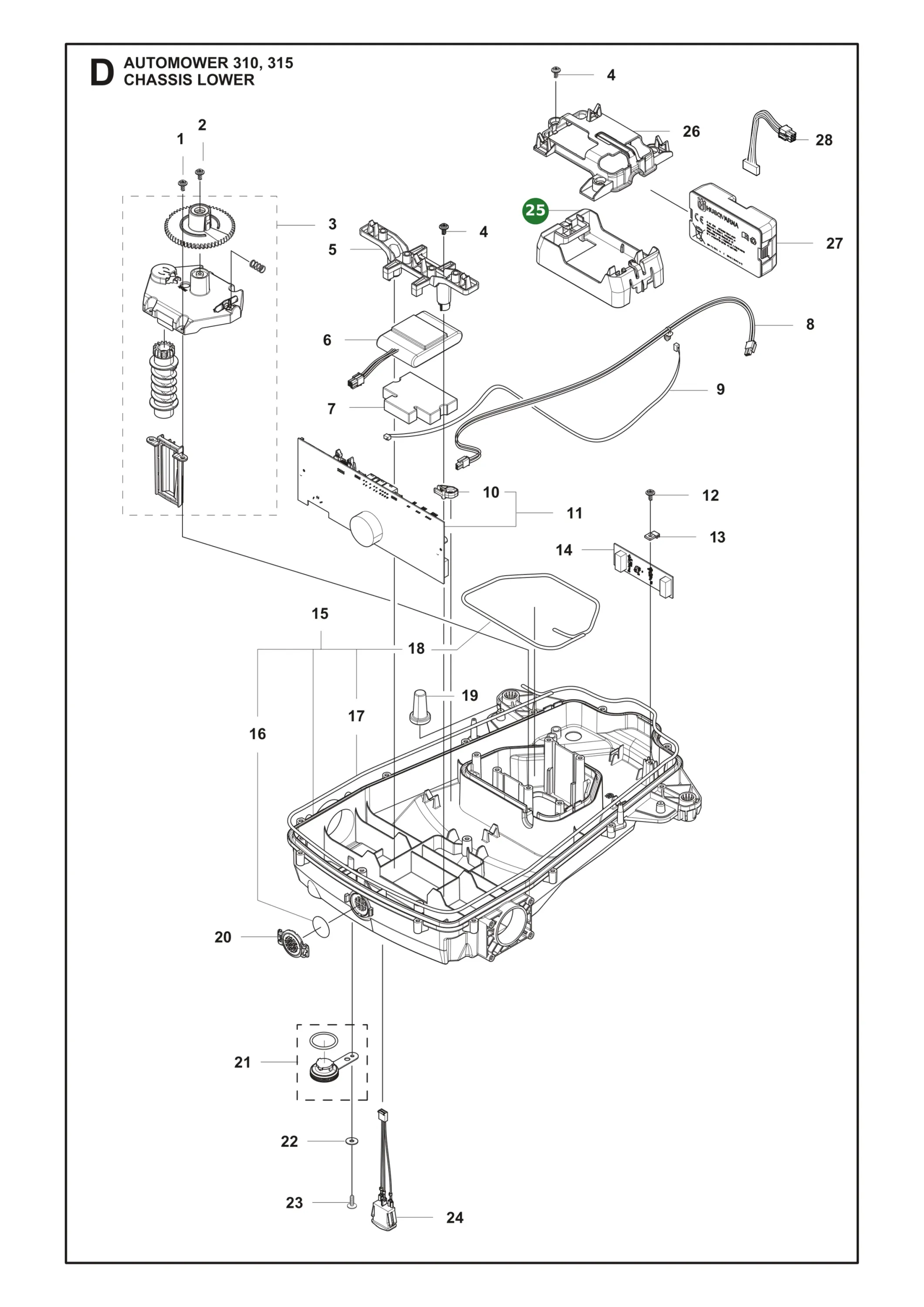 Position im Ersatzteilkatalog