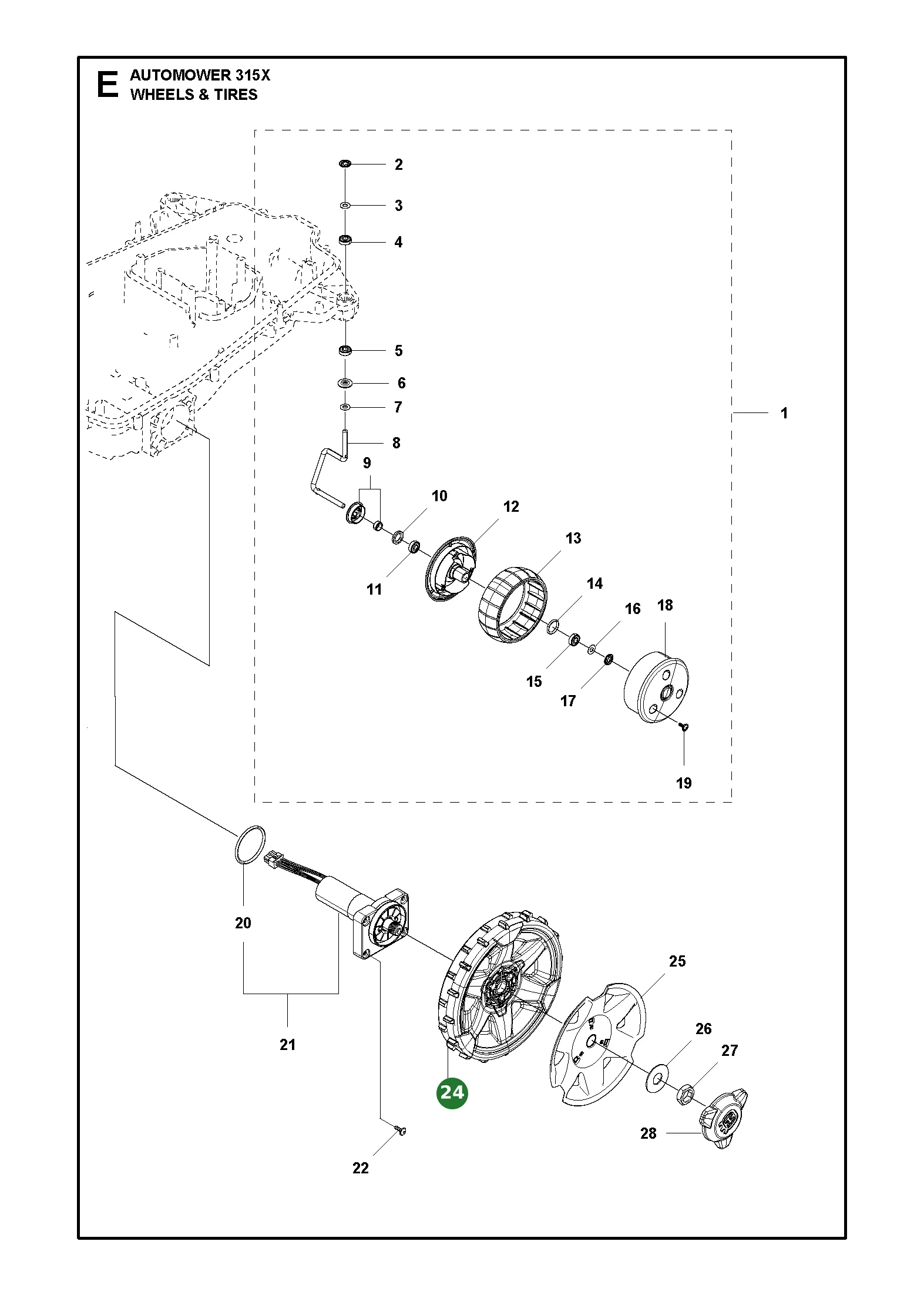 Position im Ersatzteilkatalog
