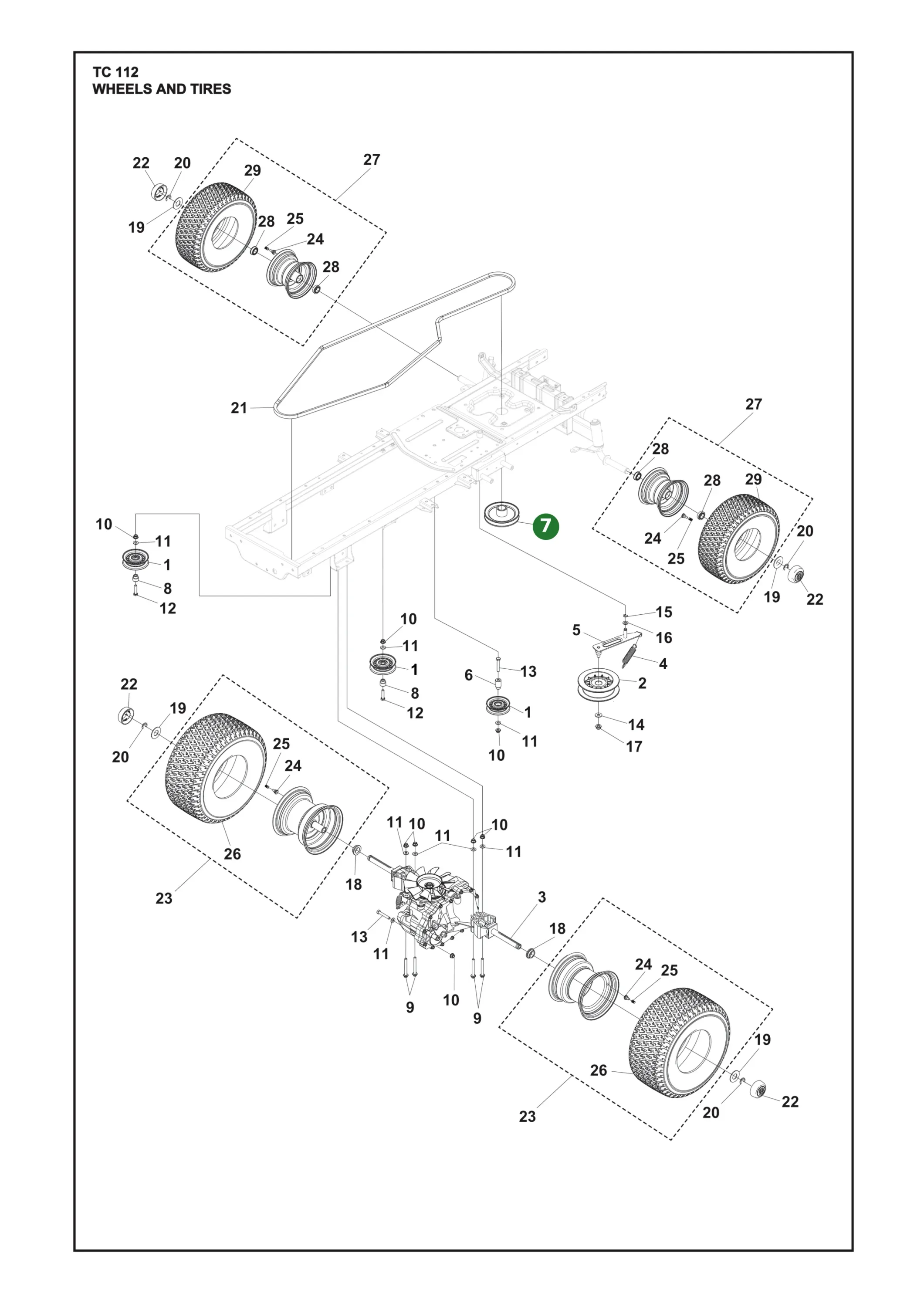 Position im Ersatzteilkatalog