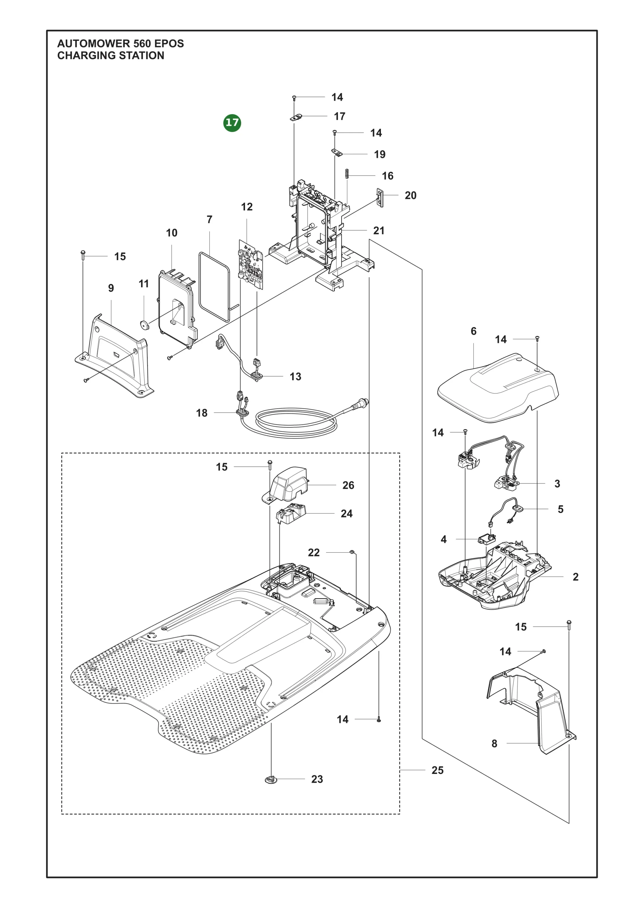Position im Ersatzteilkatalog