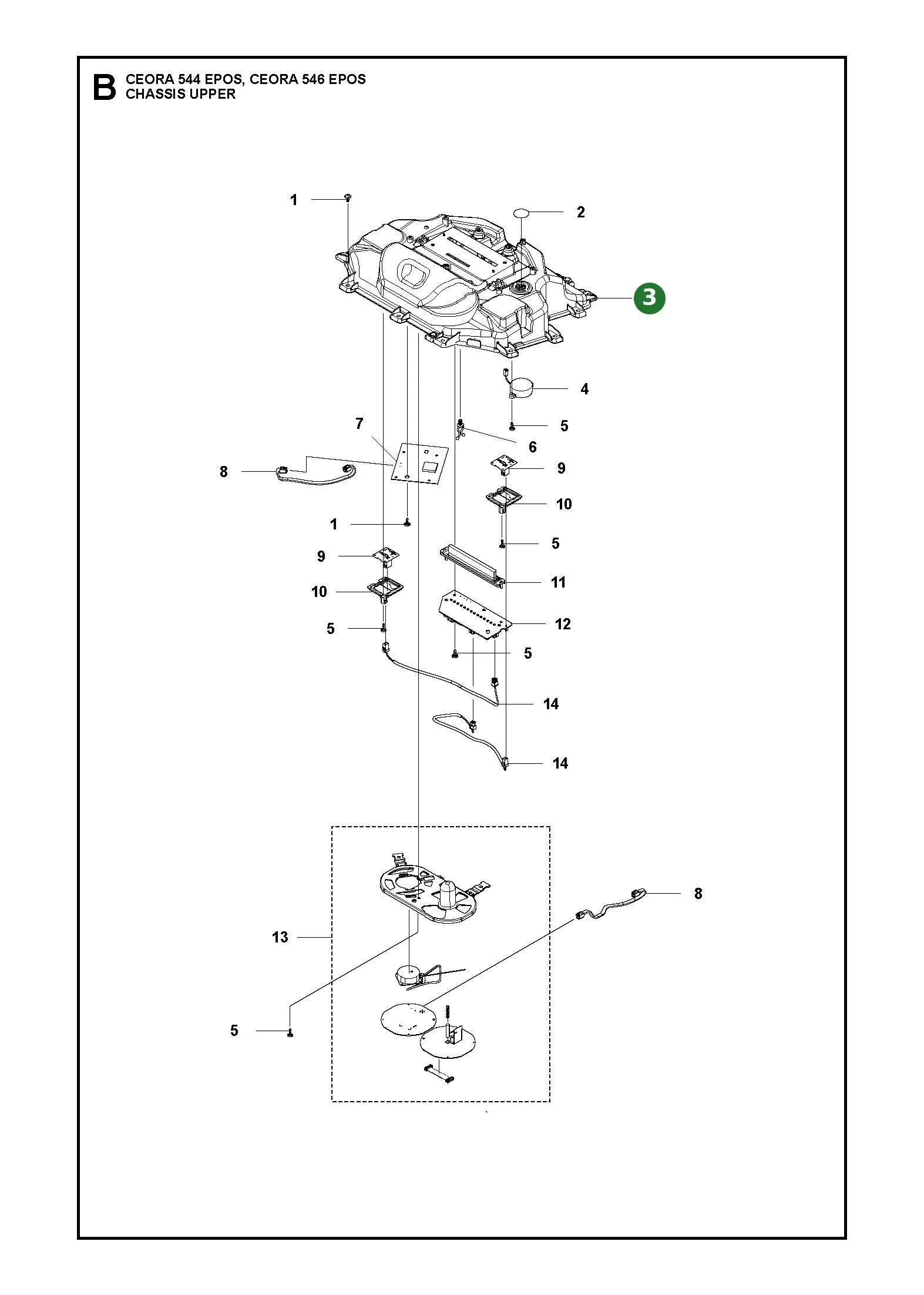 Position im Ersatzteilkatalog