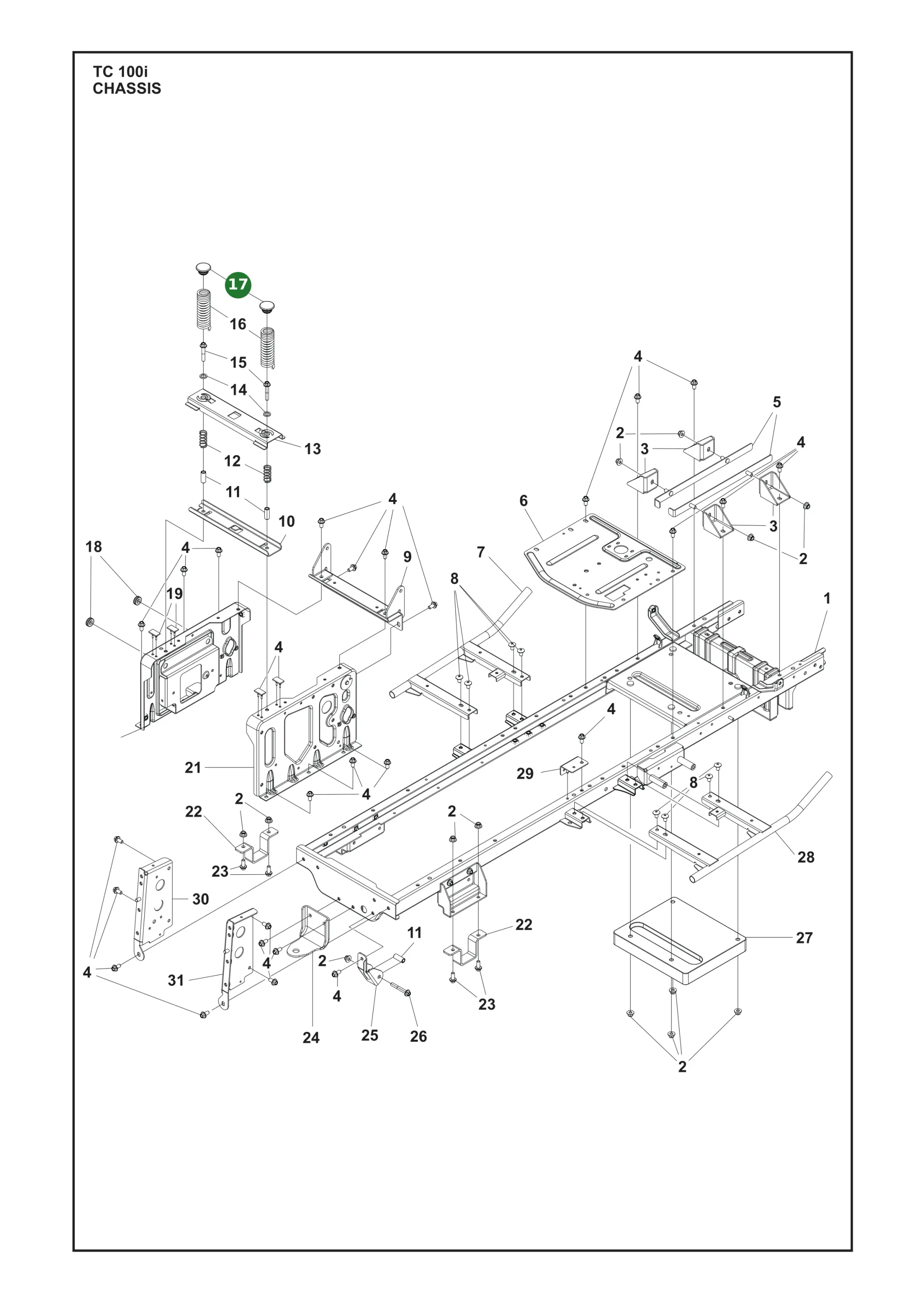 Position im Ersatzteilkatalog