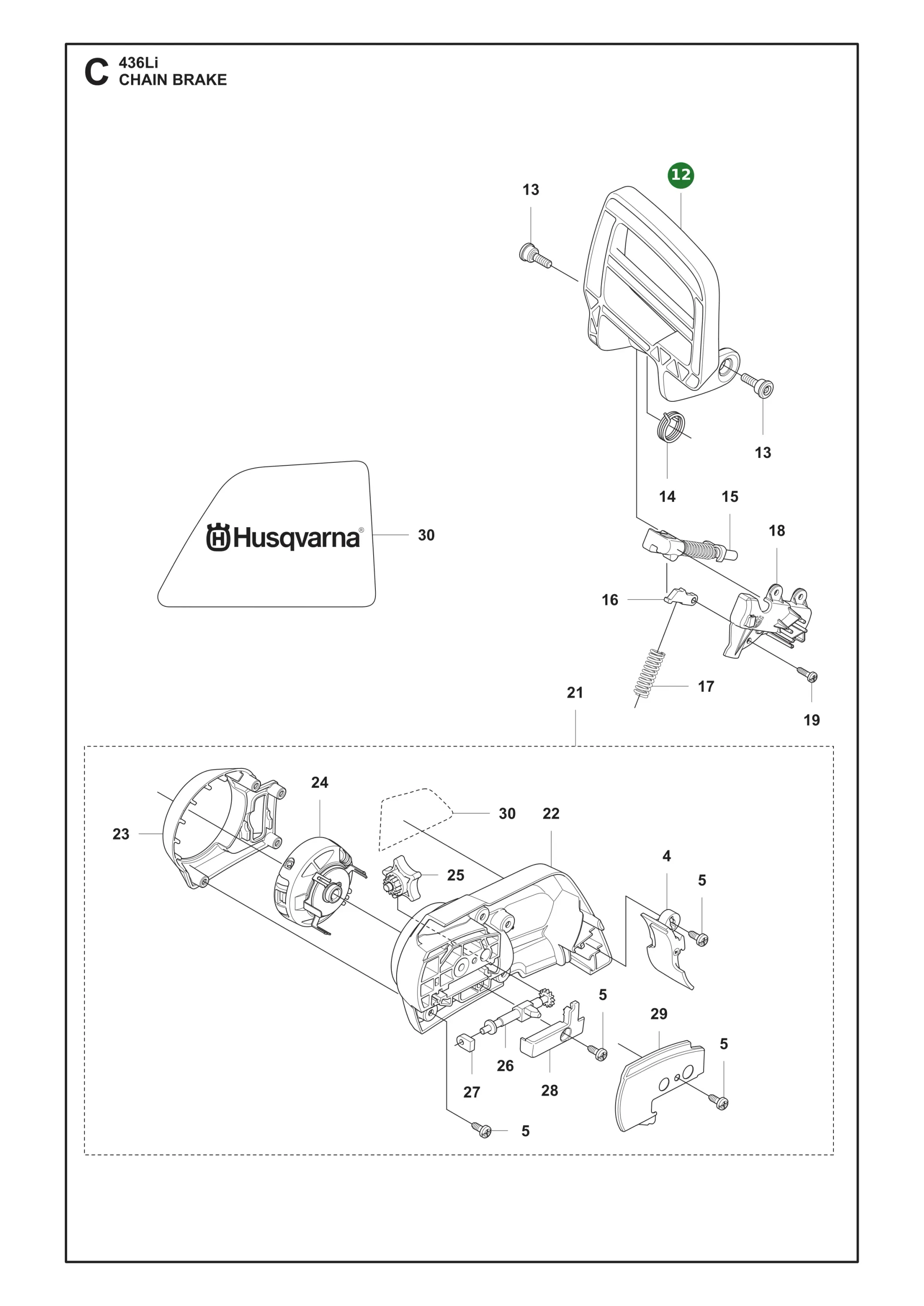 Position im Ersatzteilkatalog