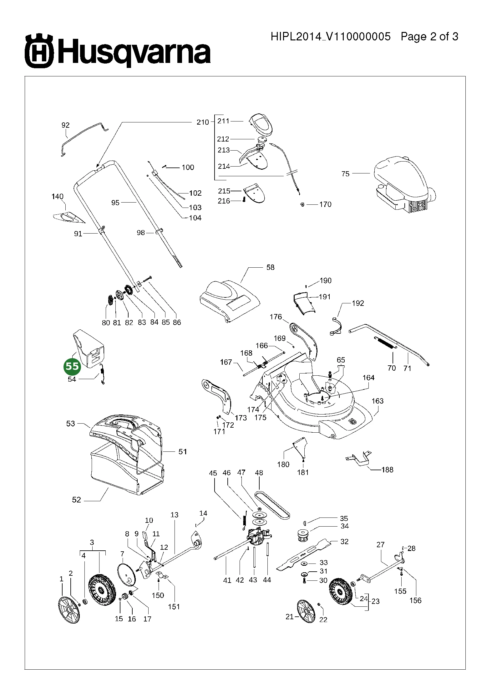 Position im Ersatzteilkatalog