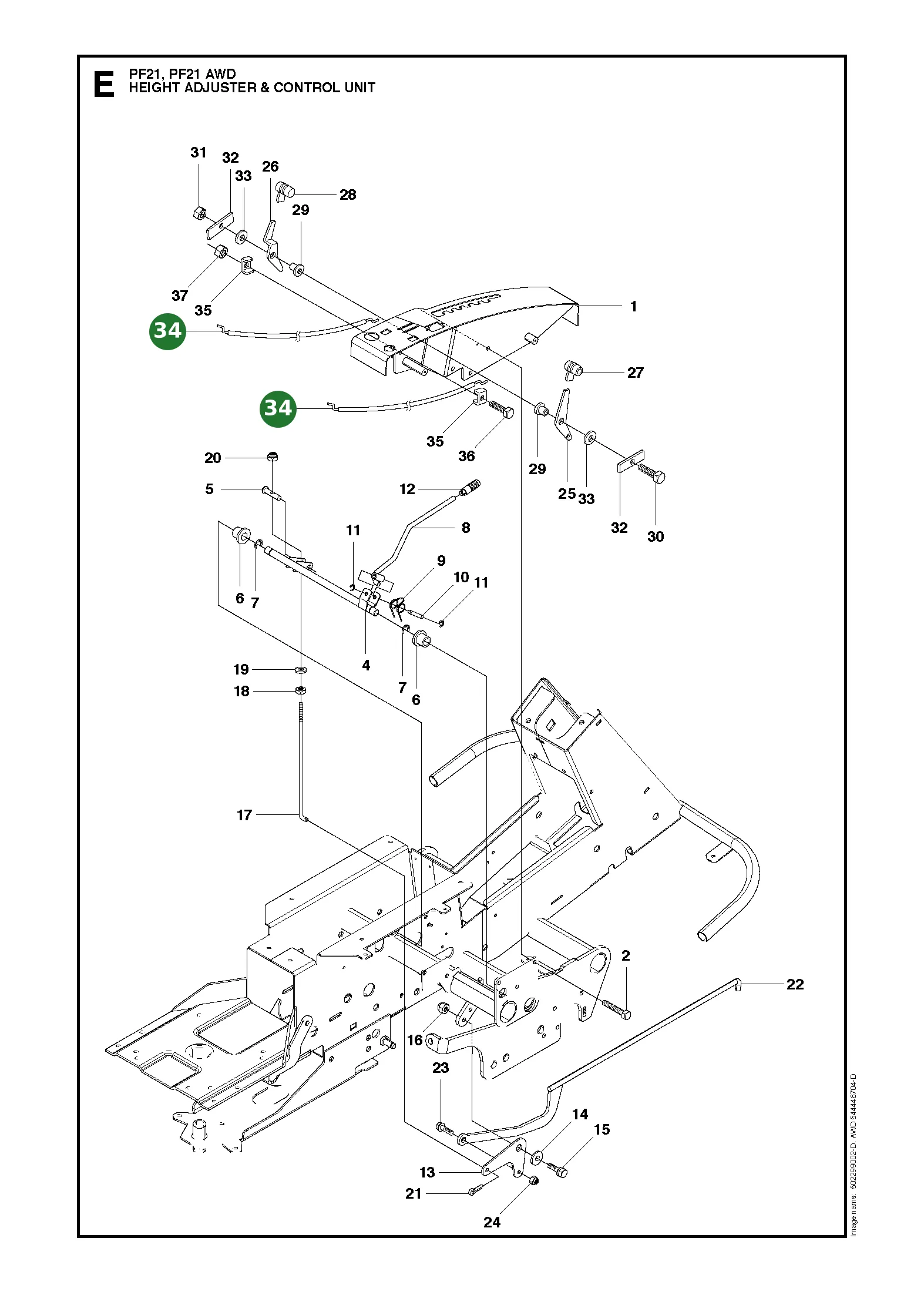 Position im Ersatzteilkatalog