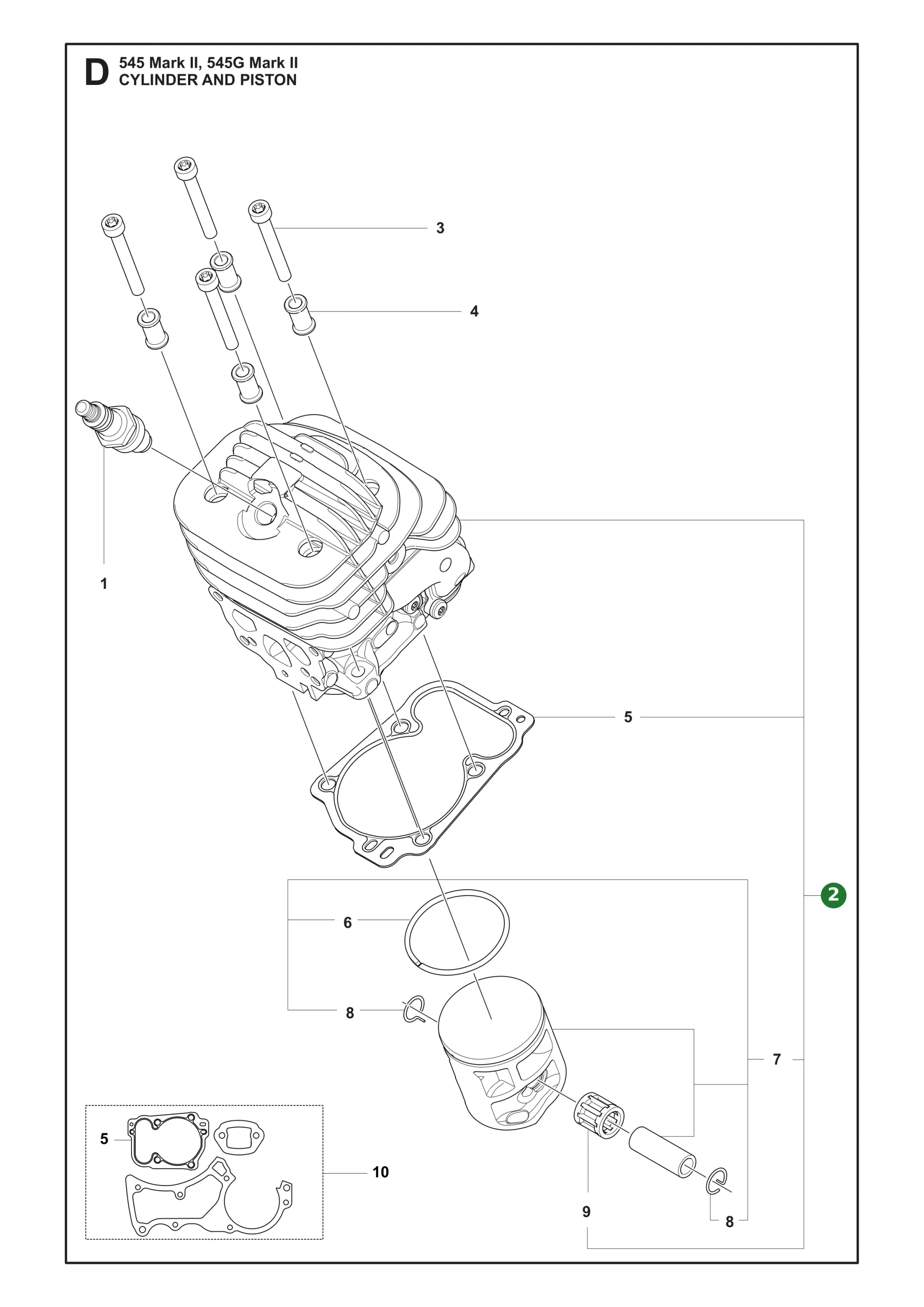 Position im Ersatzteilkatalog