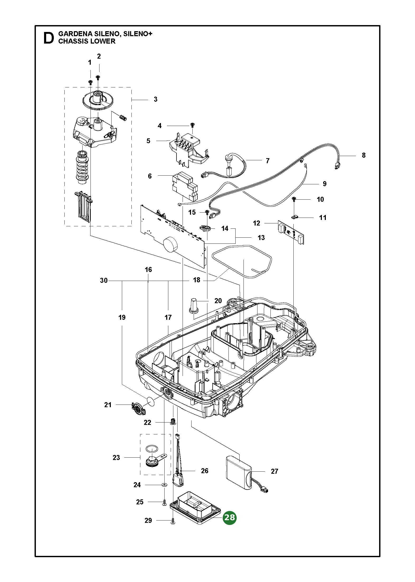 Position im Ersatzteilkatalog