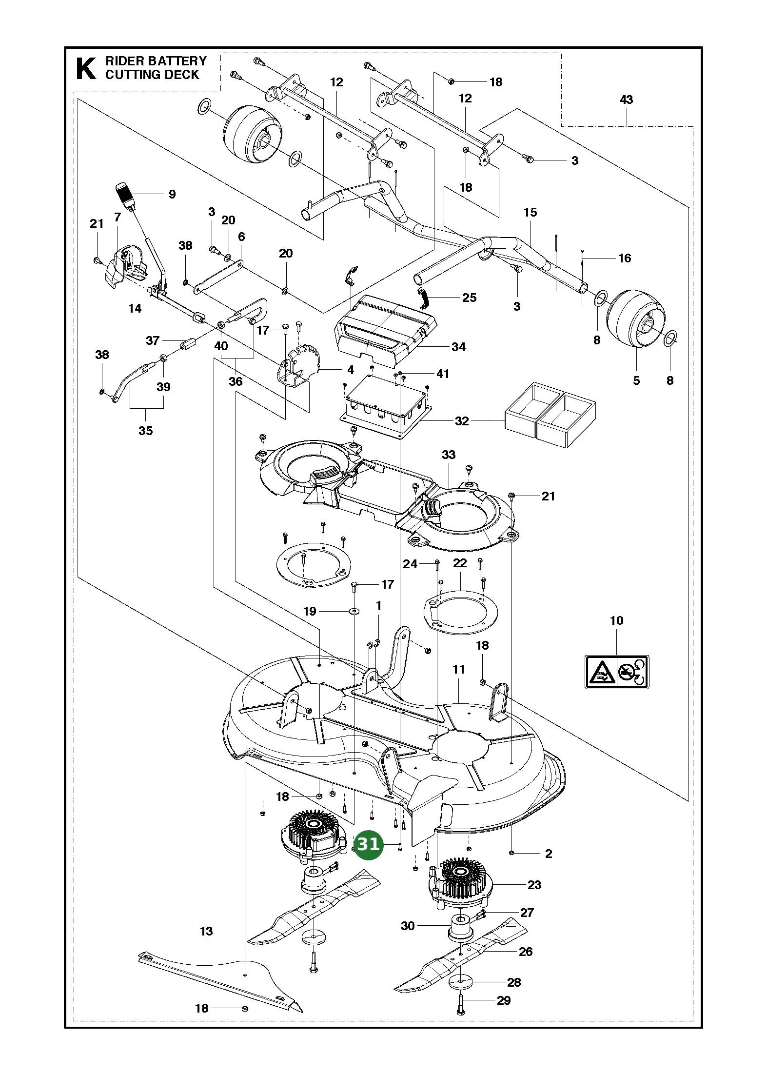Position im Ersatzteilkatalog