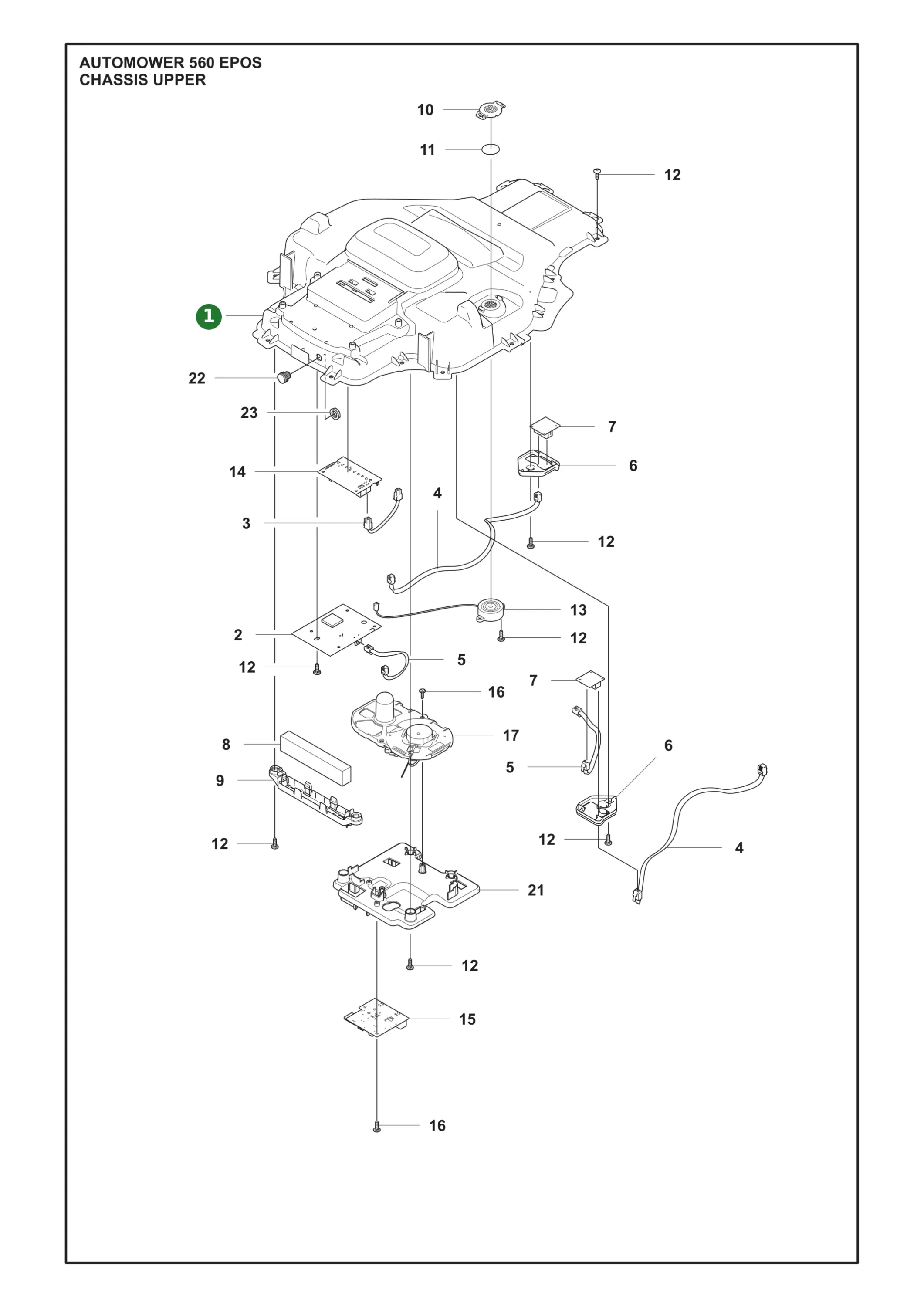 Position im Ersatzteilkatalog