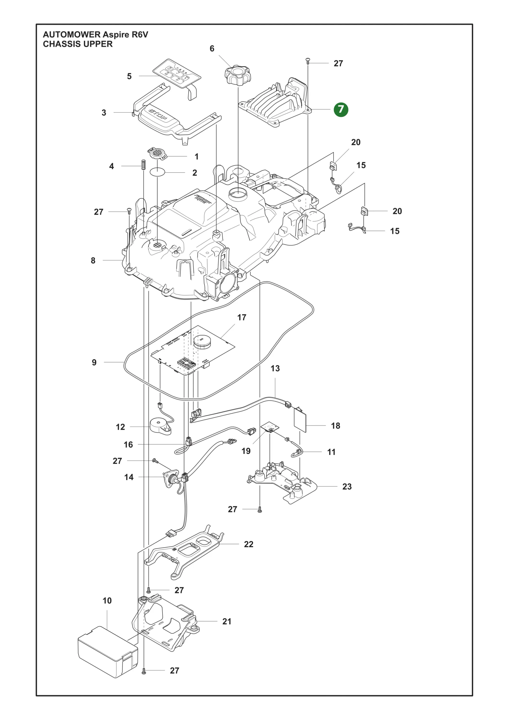Position im Ersatzteilkatalog