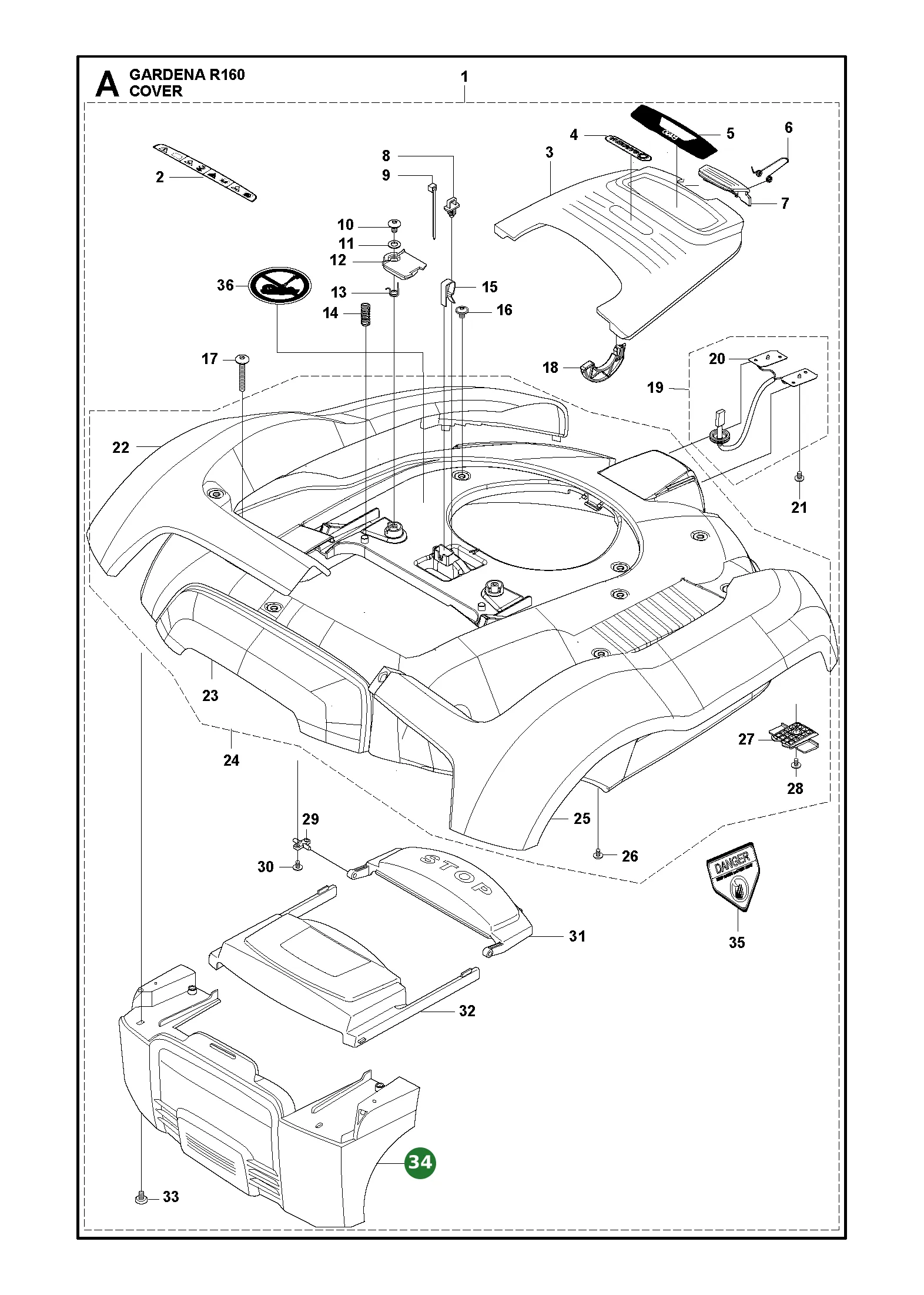 Position im Ersatzteilkatalog