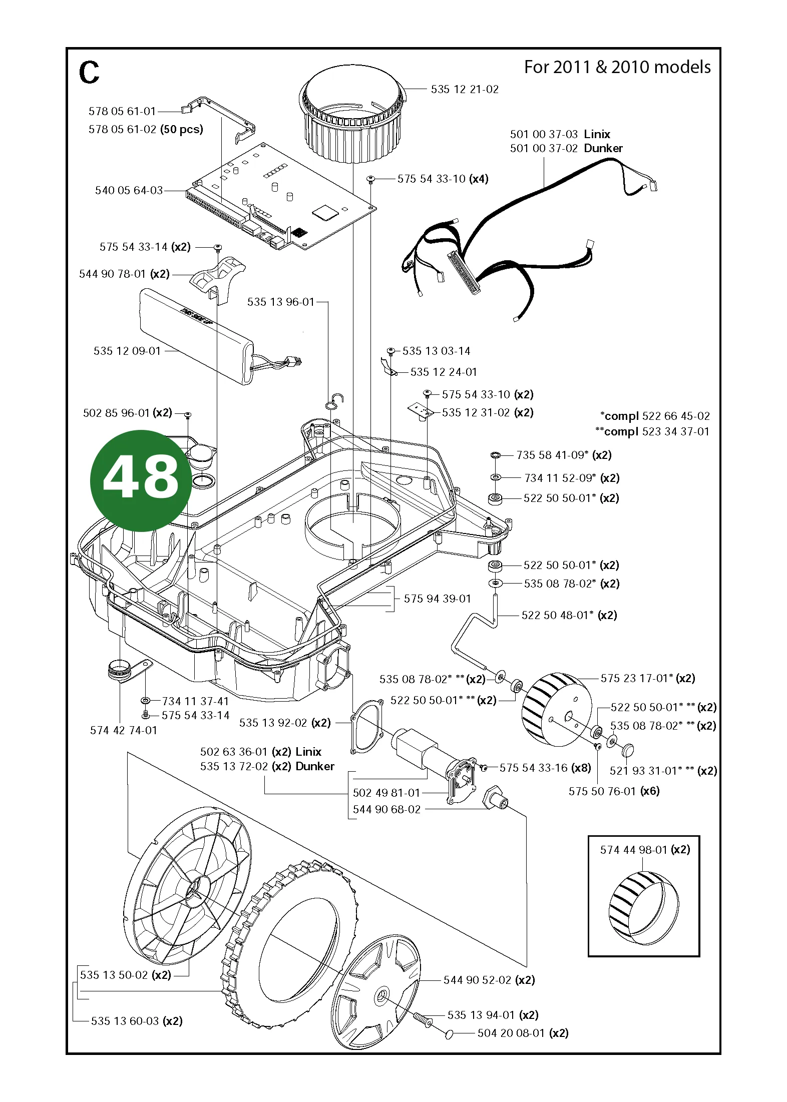 Position im Ersatzteilkatalog