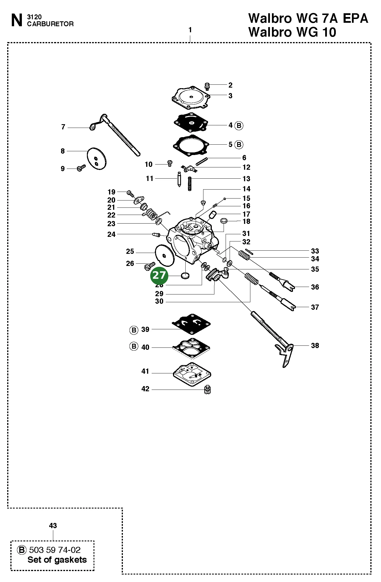 Position im Ersatzteilkatalog