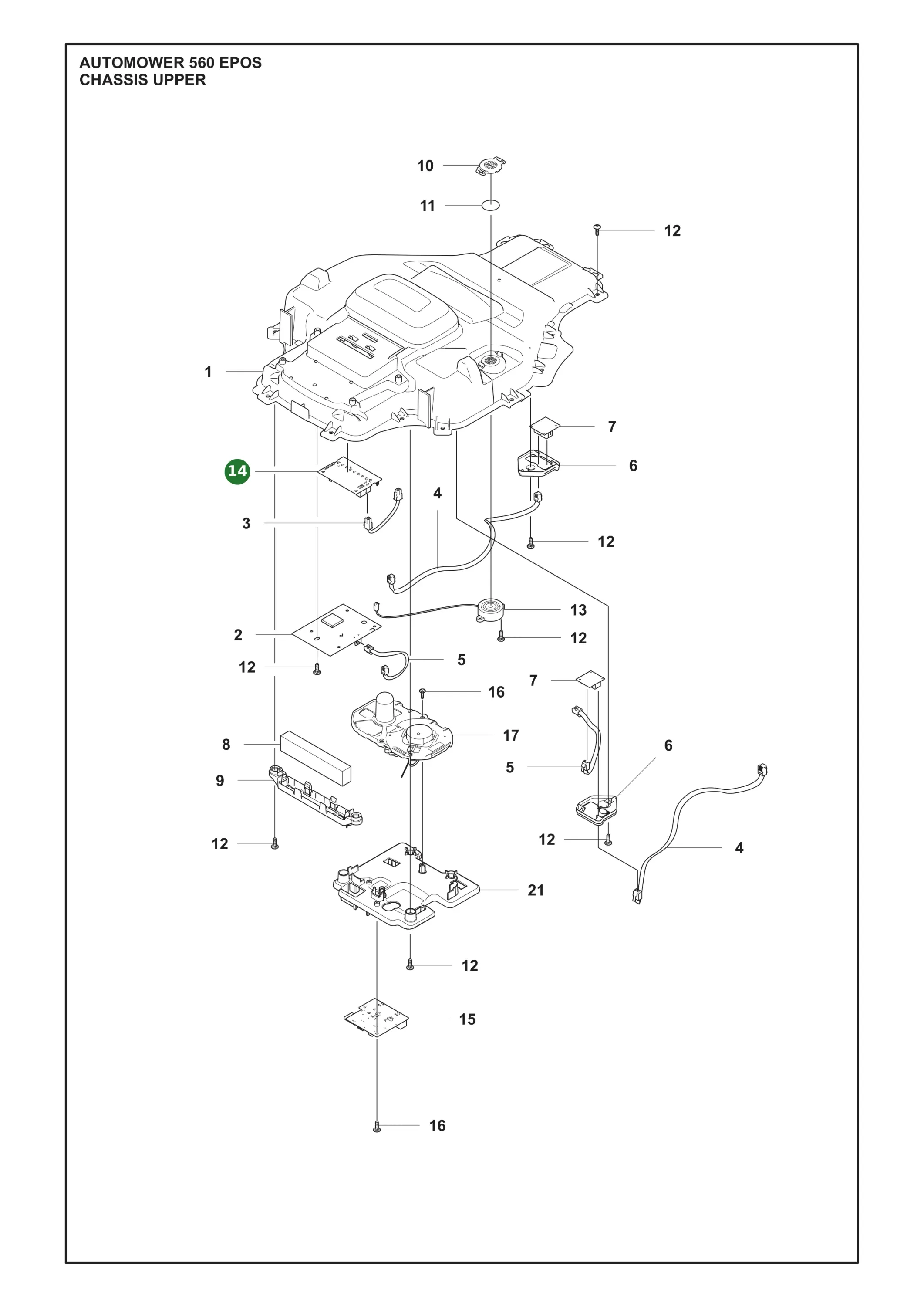 Position im Ersatzteilkatalog